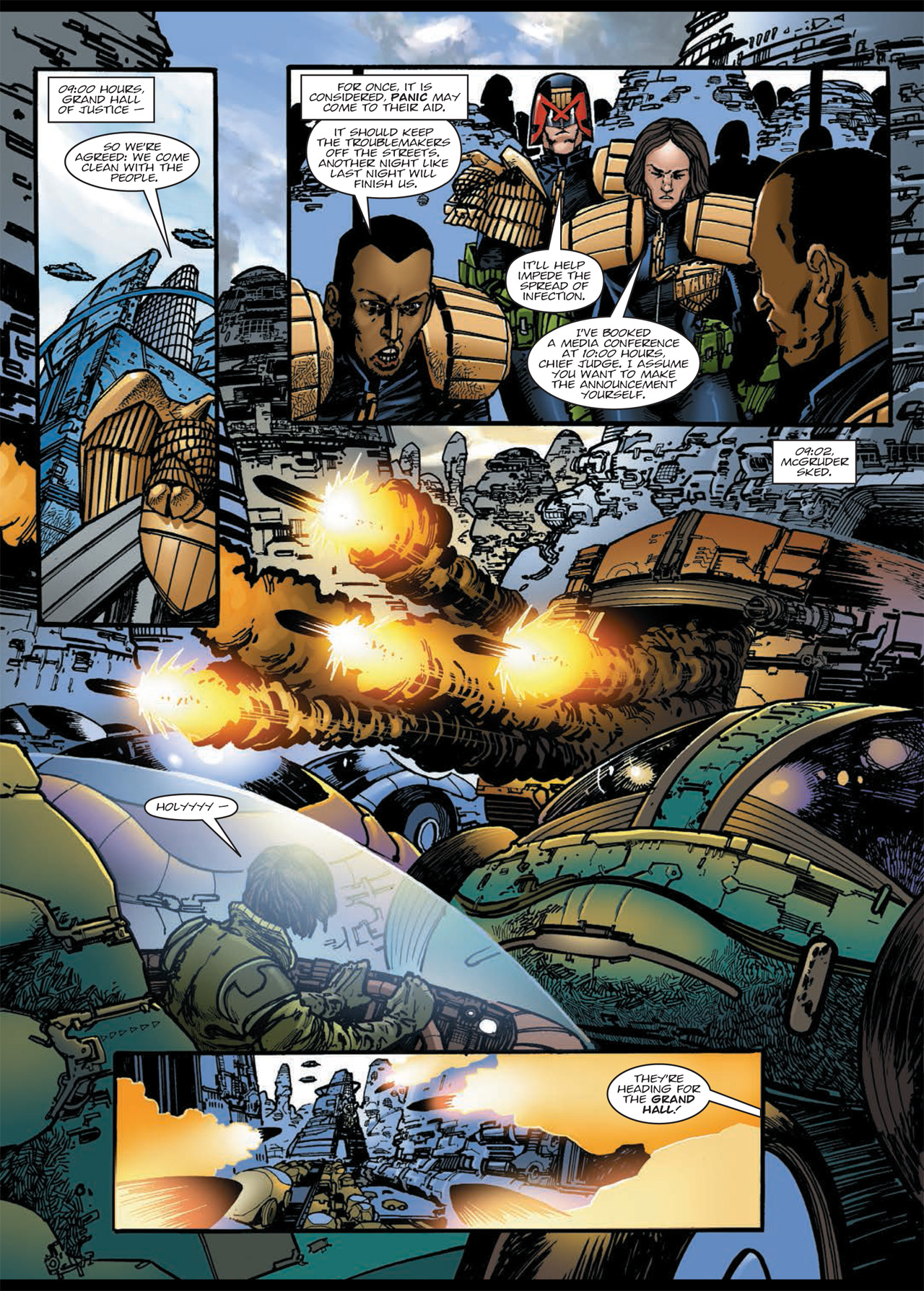Read online Judge Dredd: Day of Chaos: Endgame comic -  Issue # TPB (Part 2) - 10