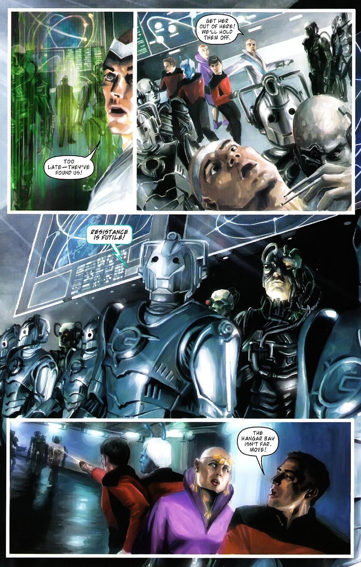 Read online Star Trek: The Next Generation/Doctor Who: Assimilation² comic -  Issue #1 - 8