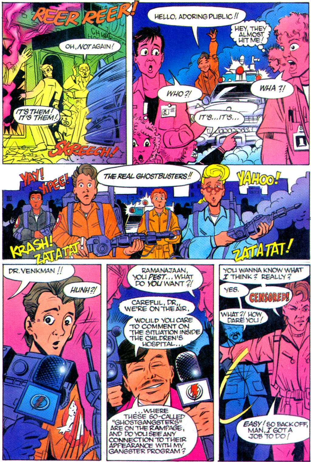 Read online Real Ghostbusters comic -  Issue #4 - 22