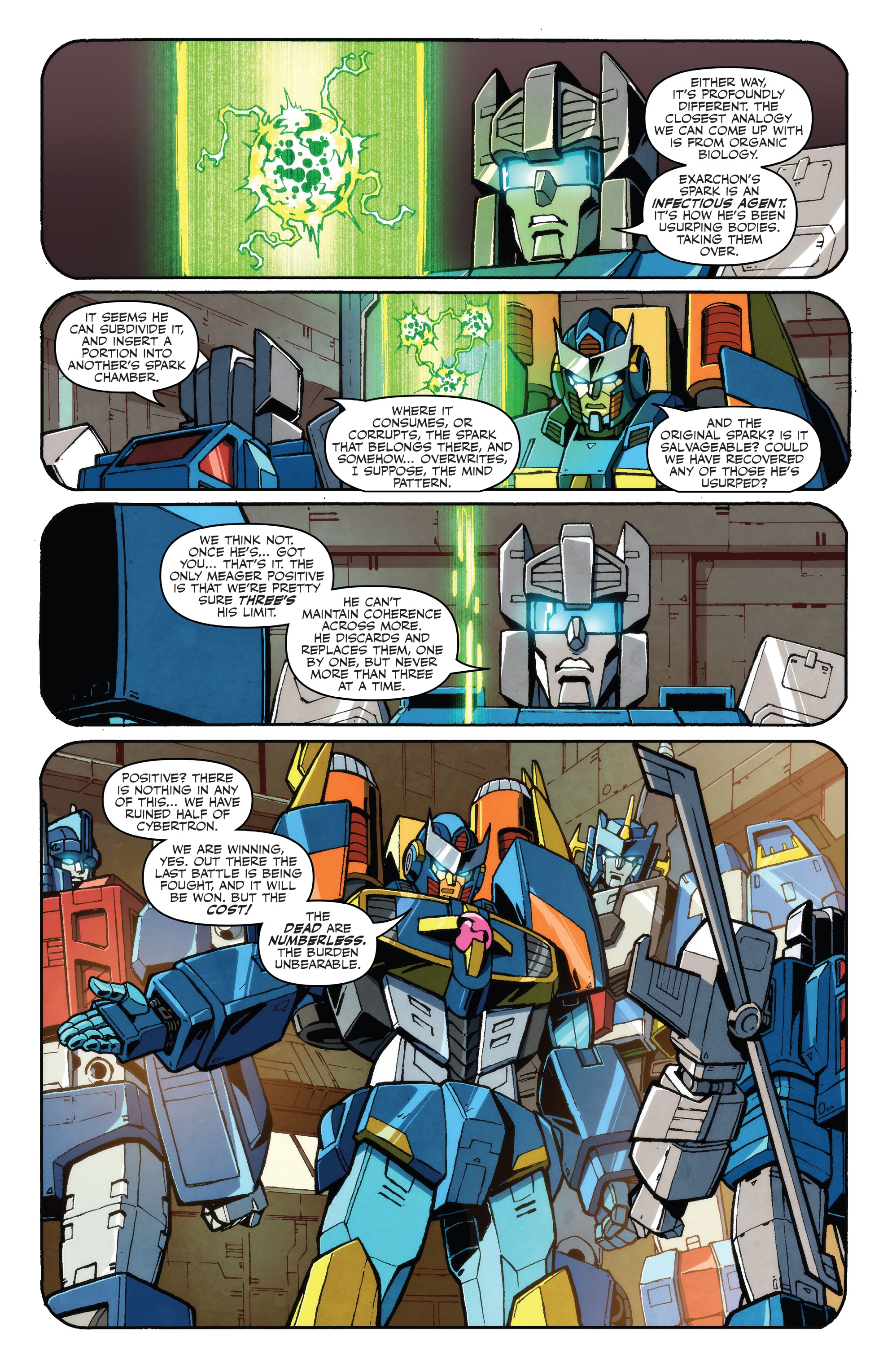 Read online Transformers (2019) comic -  Issue #37 - 11