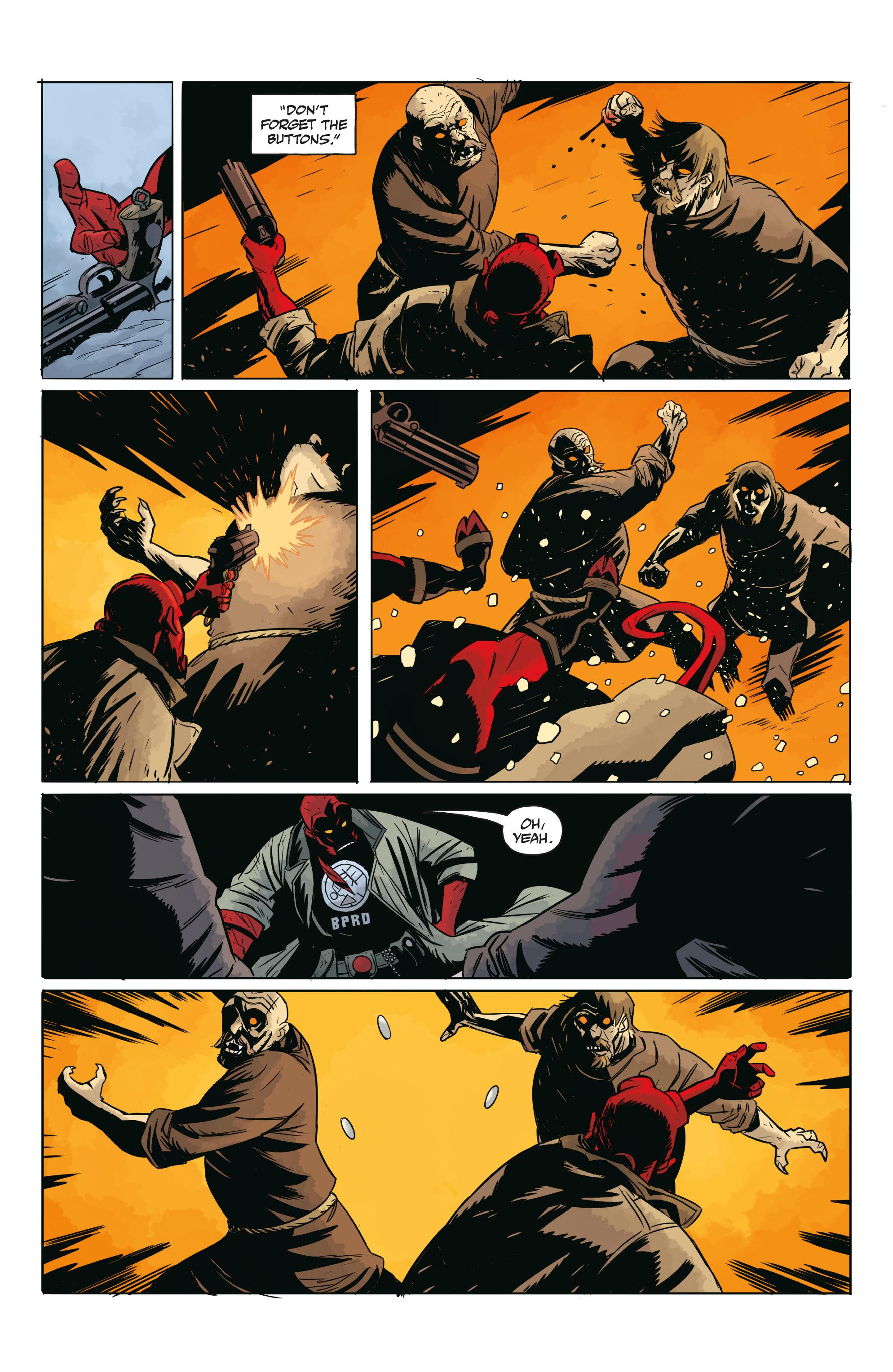 Read online Hellboy and the B.P.R.D.: Long Night at Goloski Station comic -  Issue # Full - 15