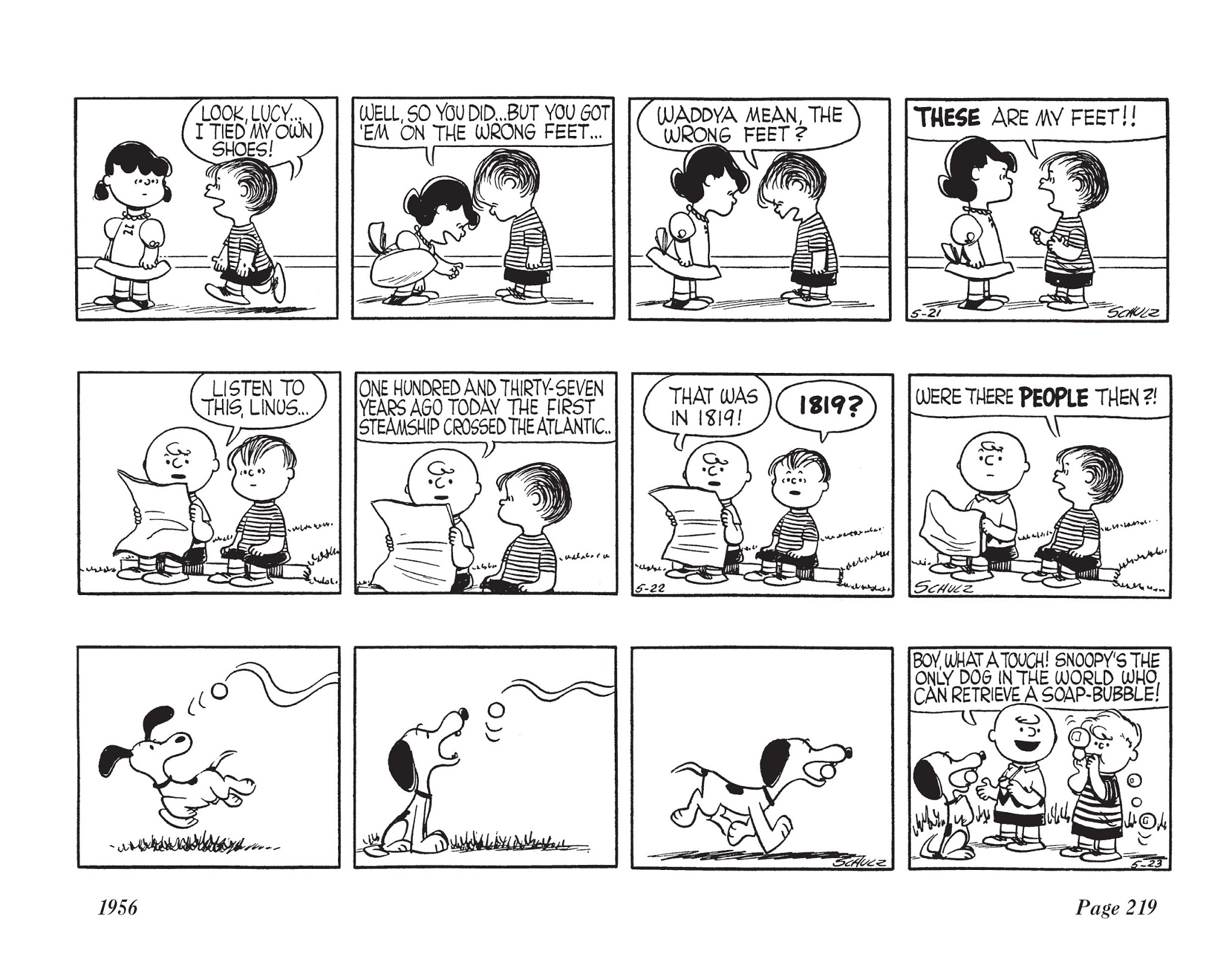Read online The Complete Peanuts comic -  Issue # TPB 3 - 232