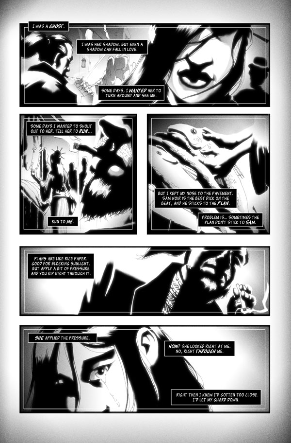 Read online Sam Noir: Samurai Detective comic -  Issue # _Preview - 4