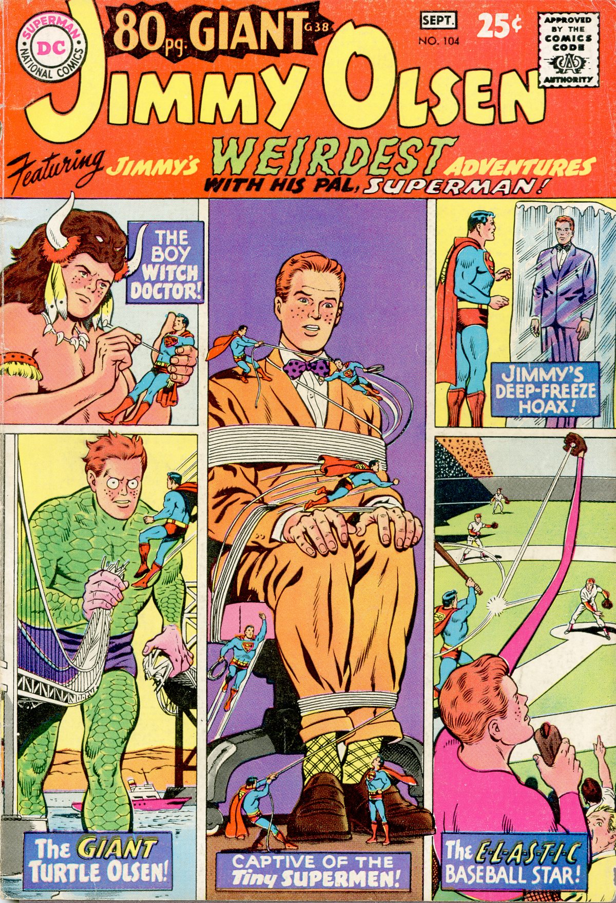 Read online Superman's Pal Jimmy Olsen comic -  Issue #104 - 1
