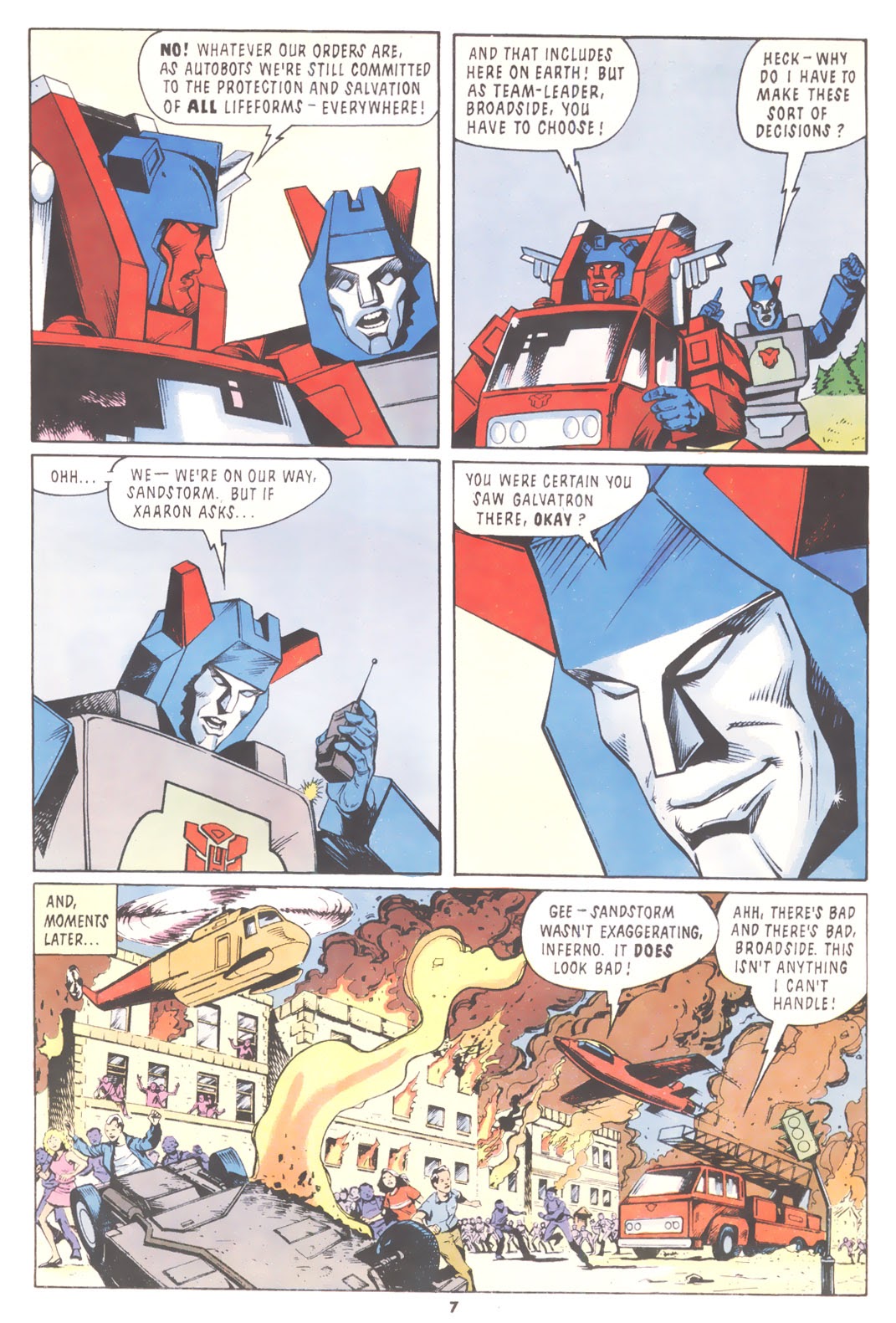 Read online The Transformers (UK) comic -  Issue #188 - 7