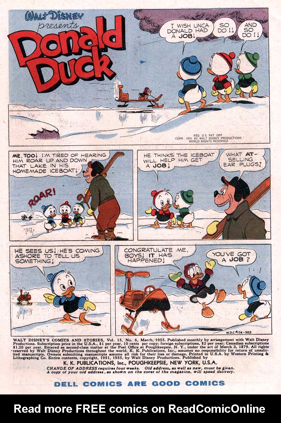 Read online Walt Disney's Comics and Stories comic -  Issue #174 - 3