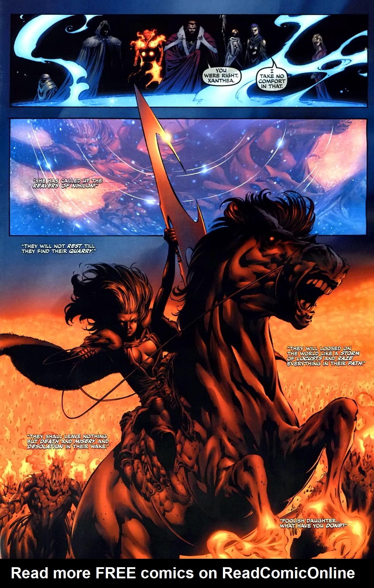 Read online Spawn: Godslayer comic -  Issue #8 - 8
