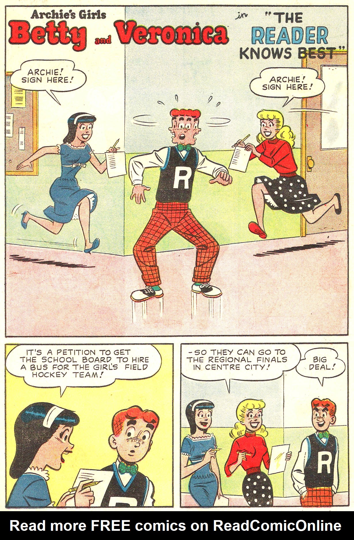 Read online Archie's Girls Betty and Veronica comic -  Issue #63 - 13