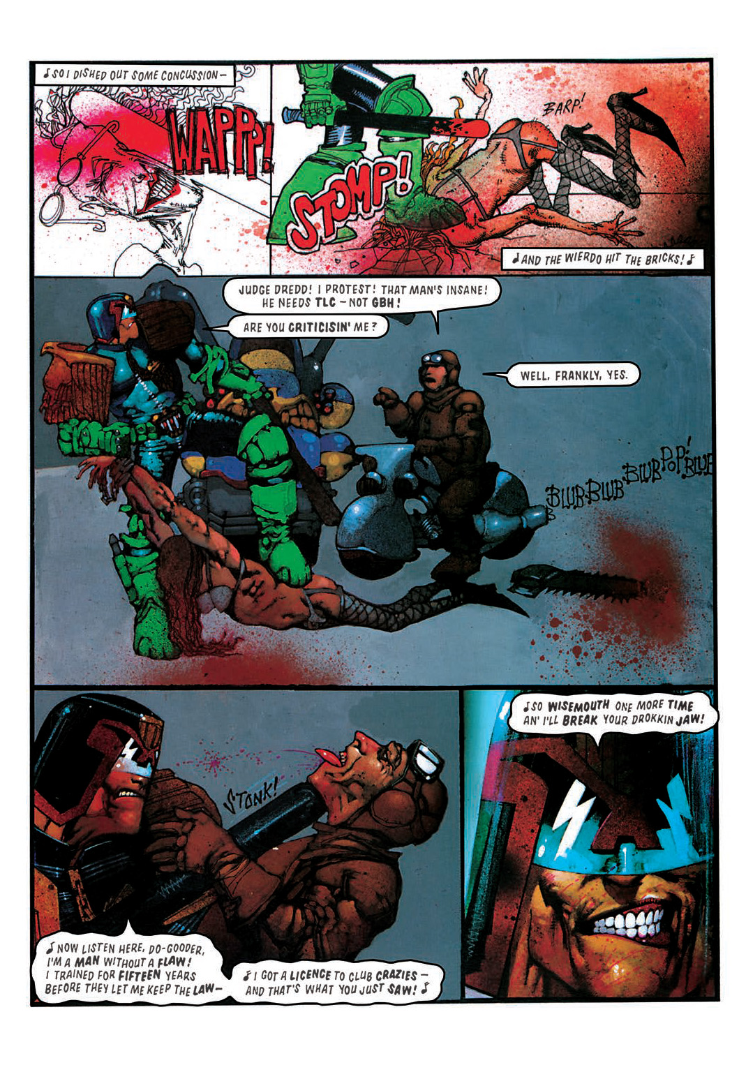 Read online Judge Dredd [Collections - Rebellion] comic -  Issue # TPB Judge Dredd - Heavy Metal Dredd - 10