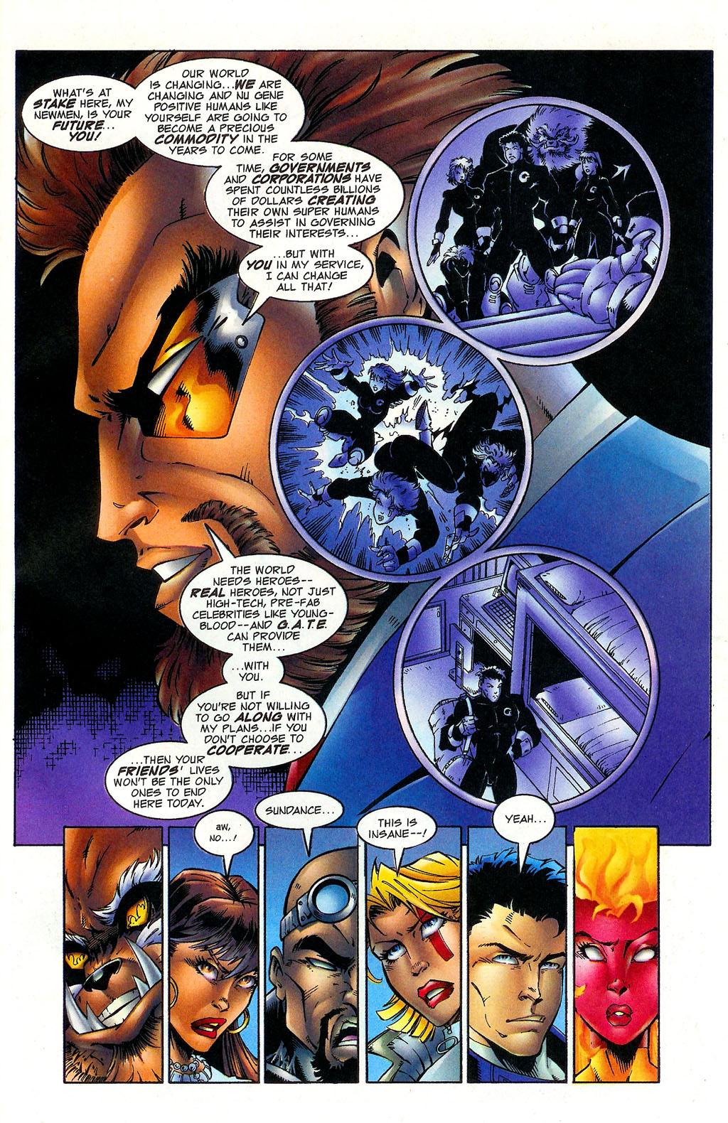 Read online New Force comic -  Issue #4 - 24