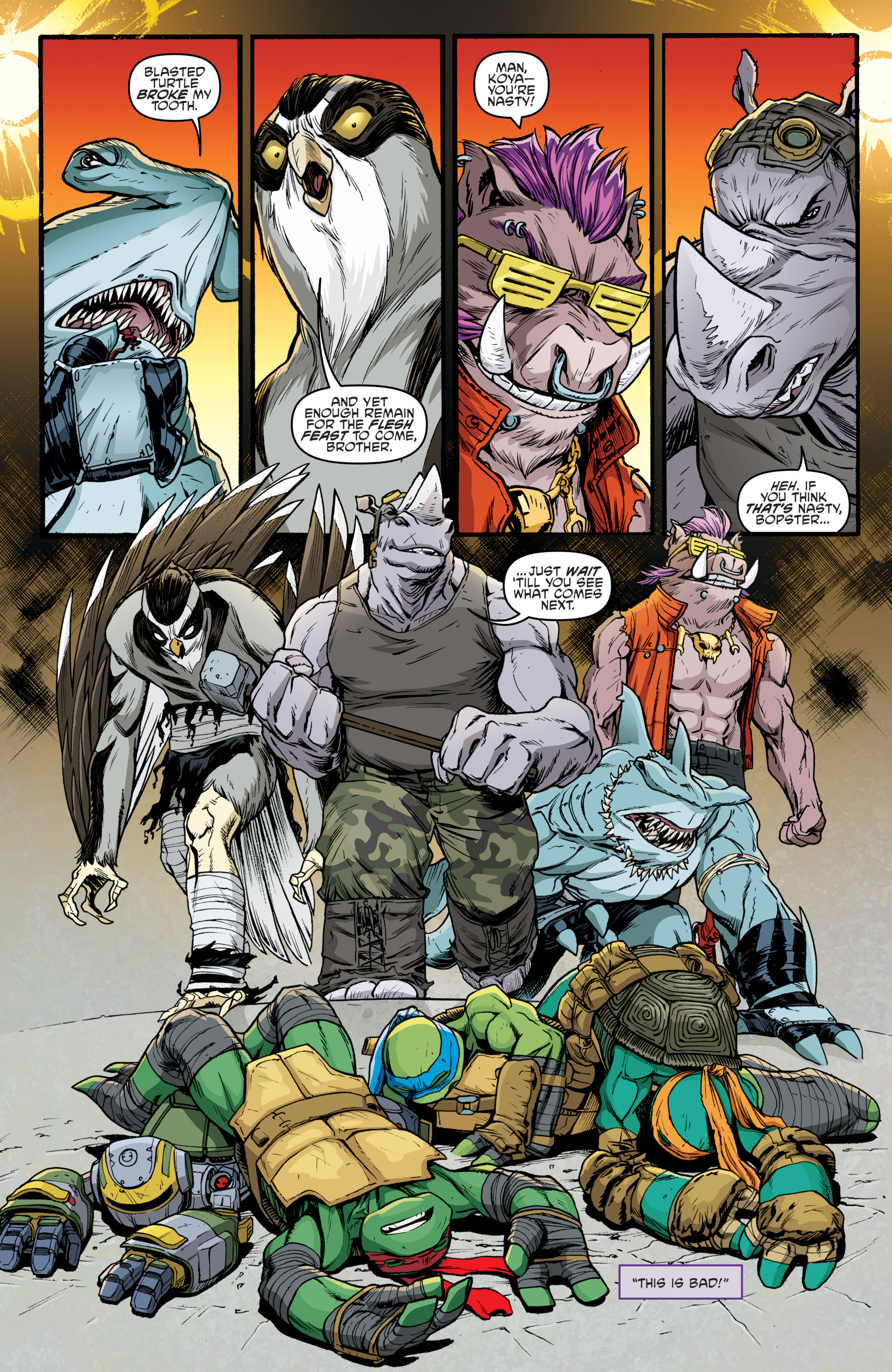 Read online Teenage Mutant Ninja Turtles (2011) comic -  Issue #49 - 22