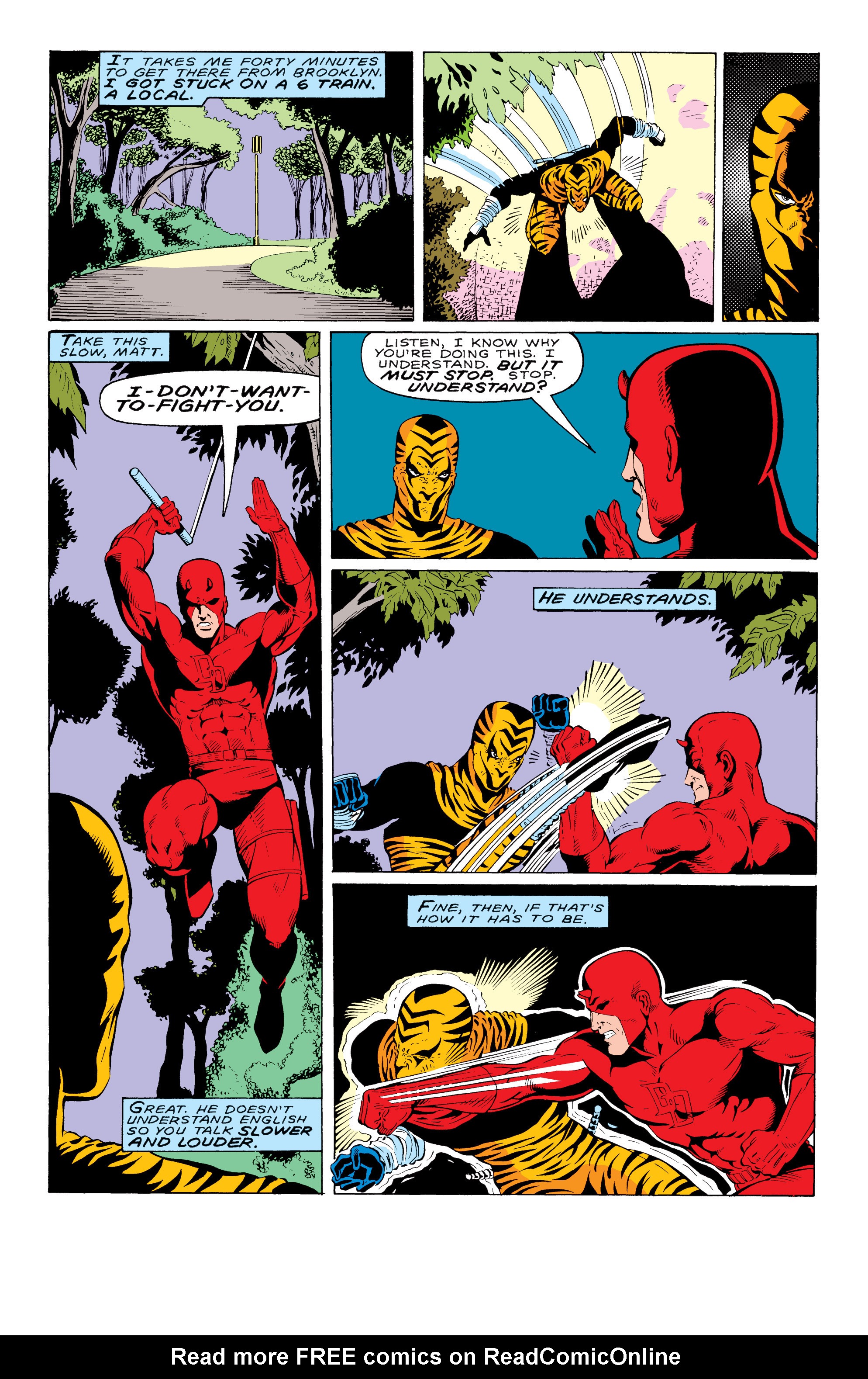 Read online Daredevil Epic Collection: A Touch Of Typhoid comic -  Issue # TPB (Part 1) - 159