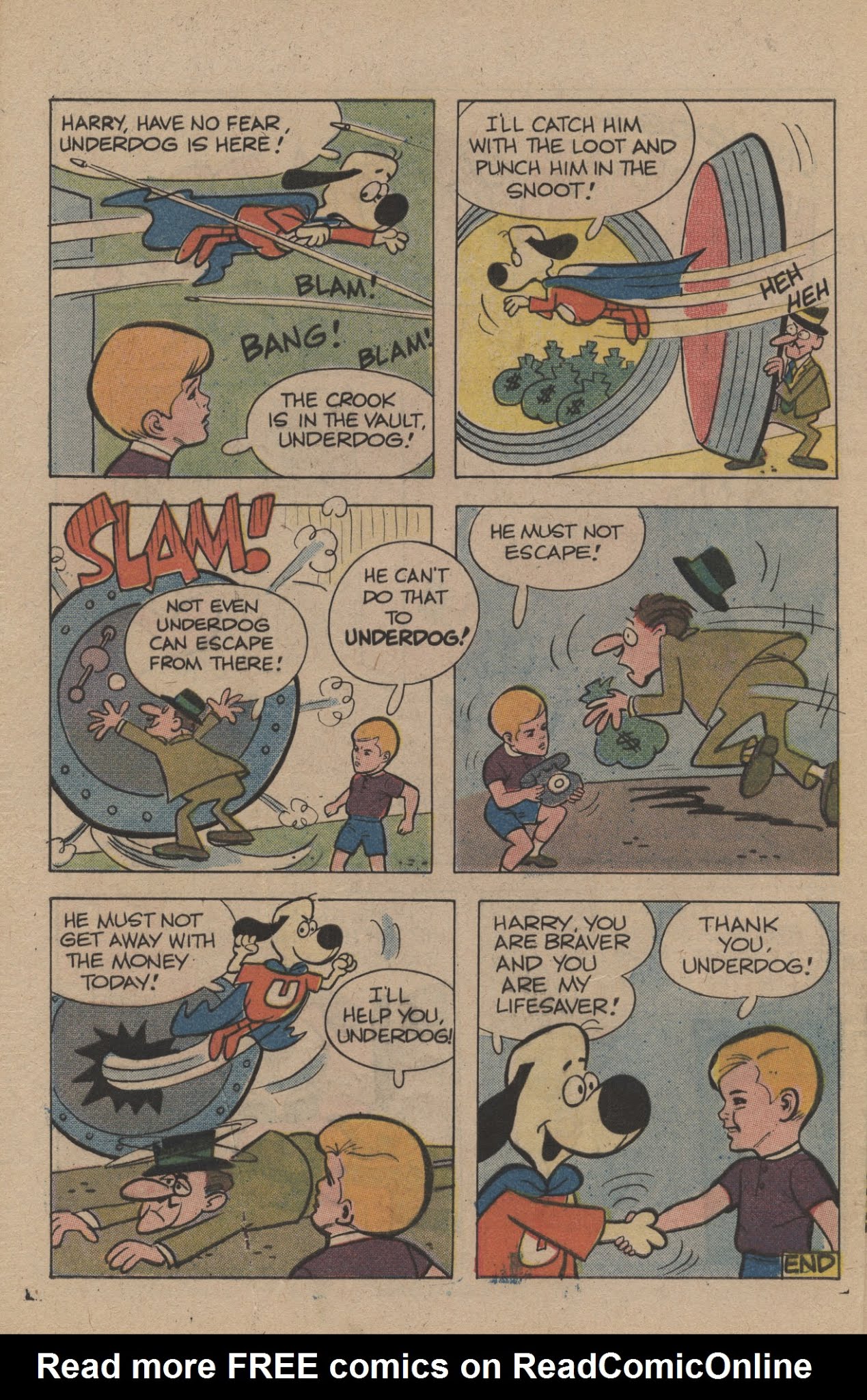 Read online Underdog (1970) comic -  Issue #9 - 32