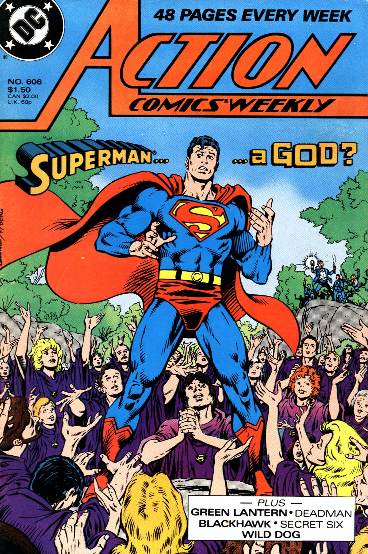 Read online Action Comics (1938) comic -  Issue #606 - 1