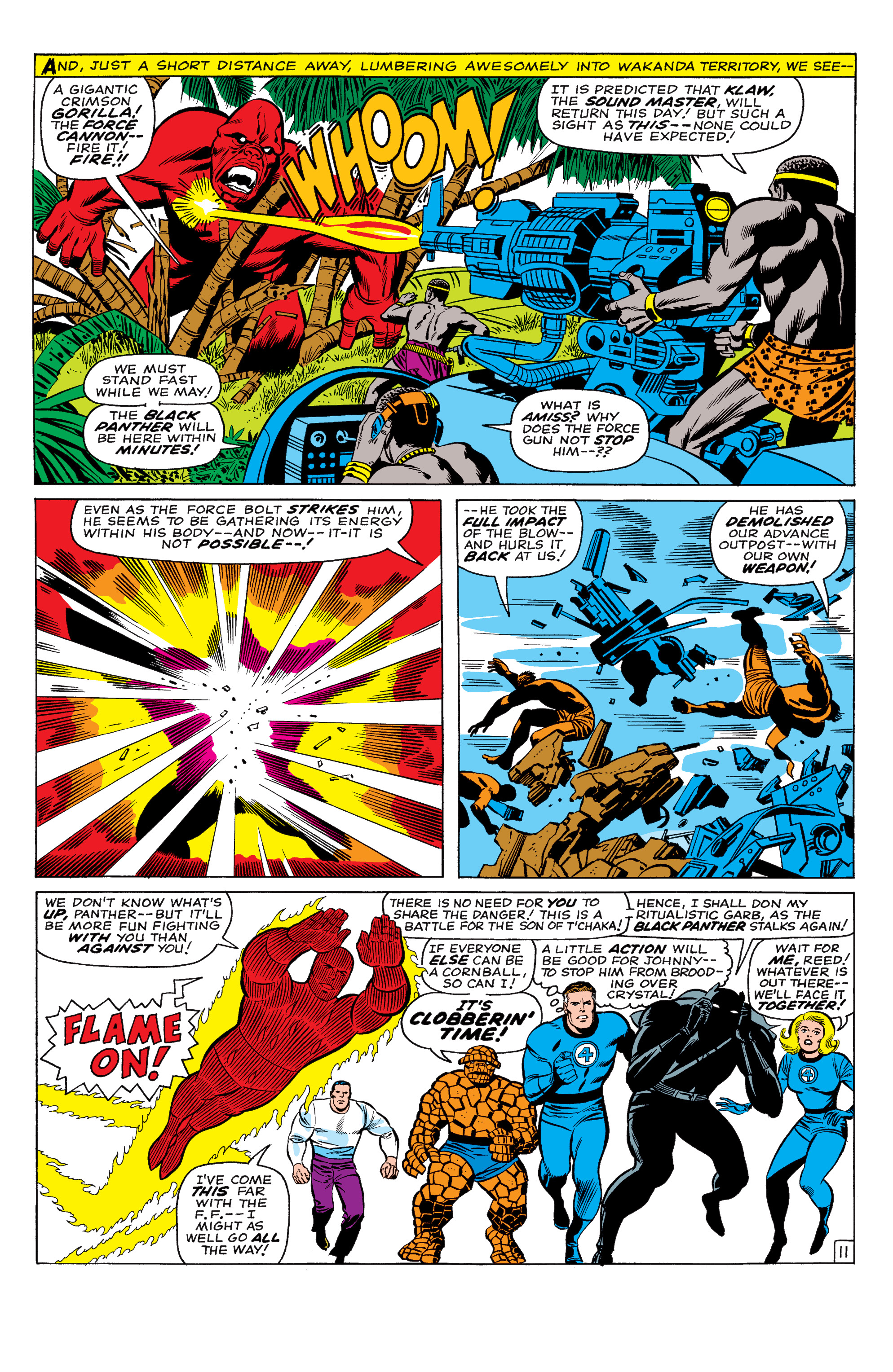Read online Fantastic Four Epic Collection comic -  Issue # The Mystery of the Black Panther (Part 1) - 37
