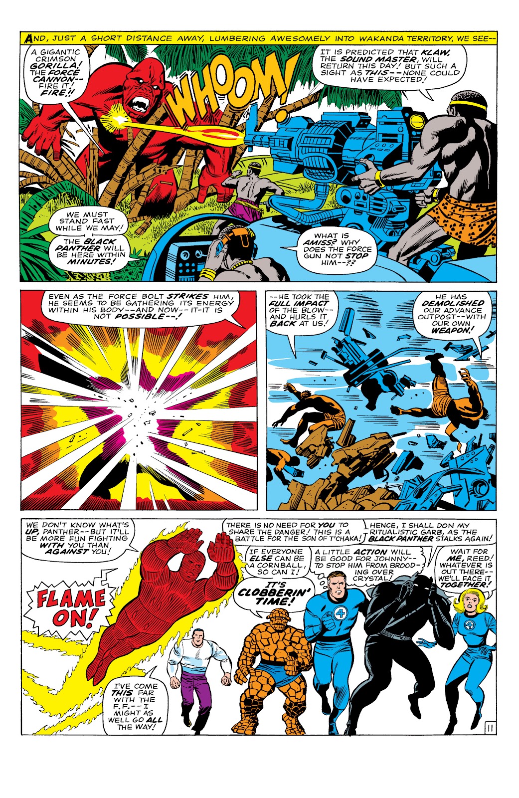 Read online Fantastic Four Epic Collection: The Mystery of the Black Panther comic -  Issue # TPB (Part 1) - 37