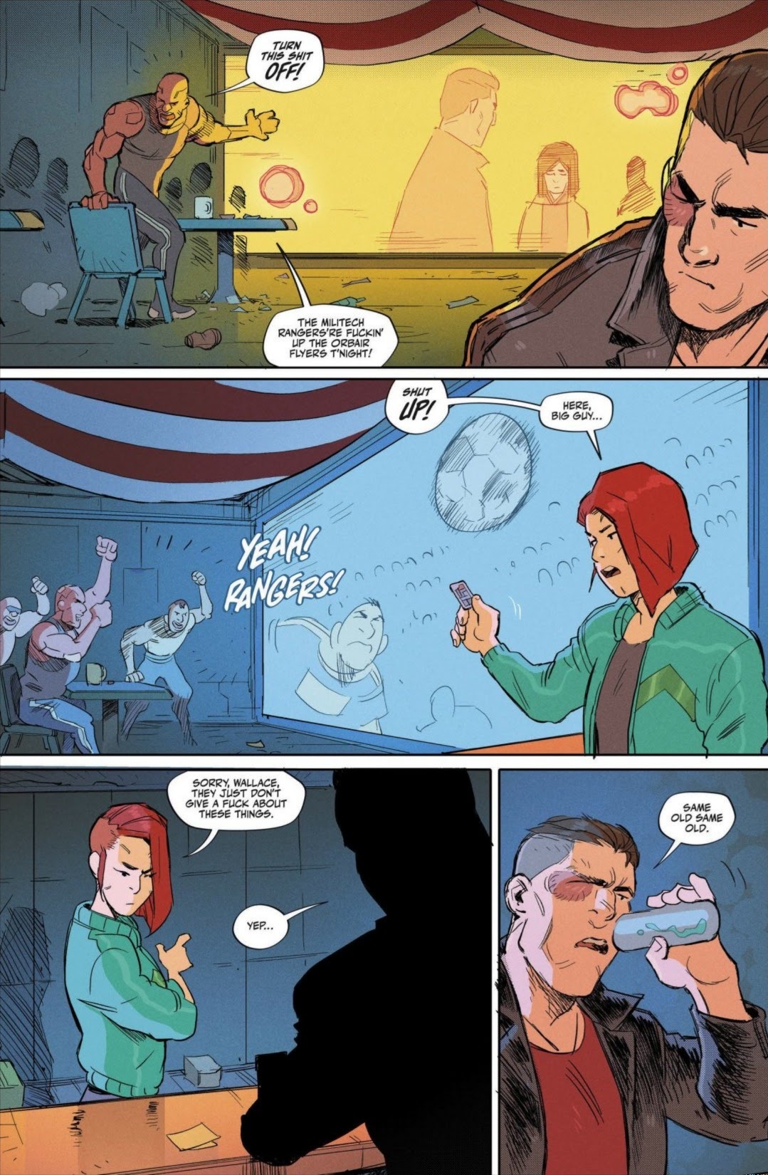 Read online Cyberpunk 2077: Where’s Johnny comic -  Issue #1 - 6