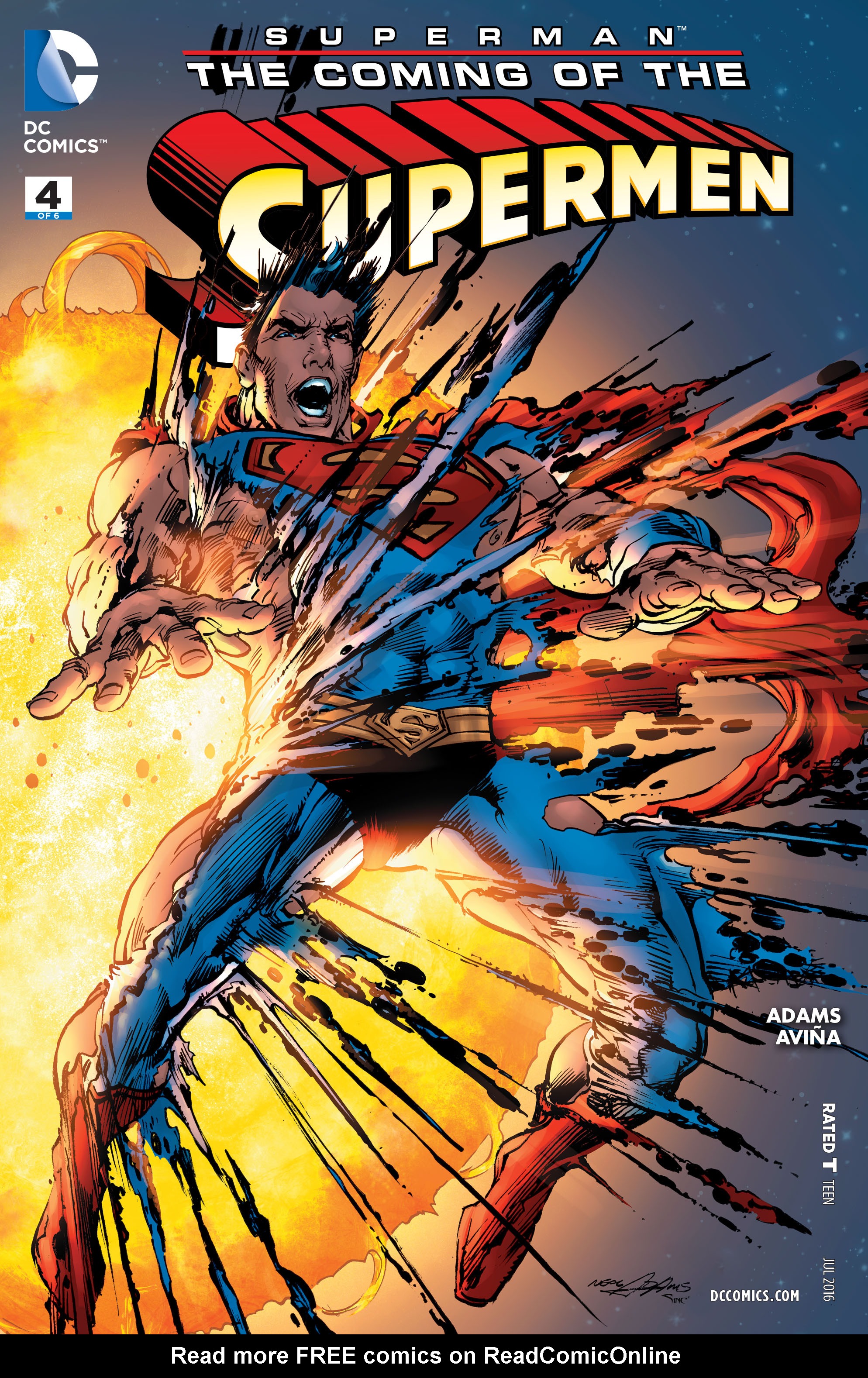 Read online Superman: The Coming of the Supermen comic -  Issue #4 - 1