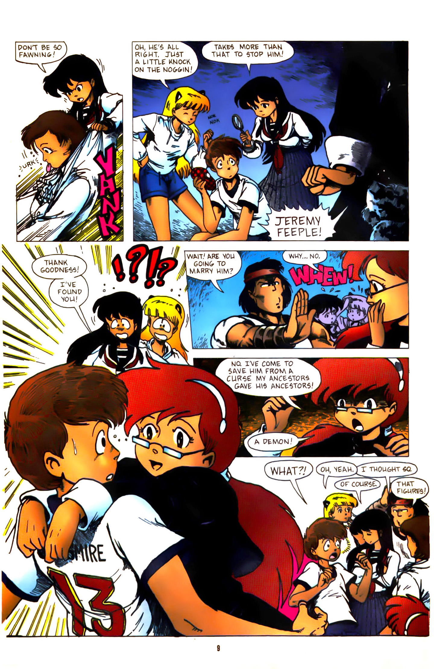 Read online Ninja High School In Color comic -  Issue #5 - 12
