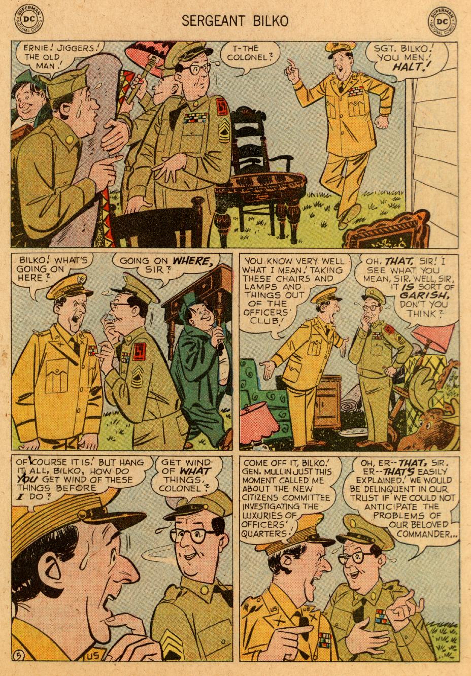 Read online Sergeant Bilko comic -  Issue #5 - 7