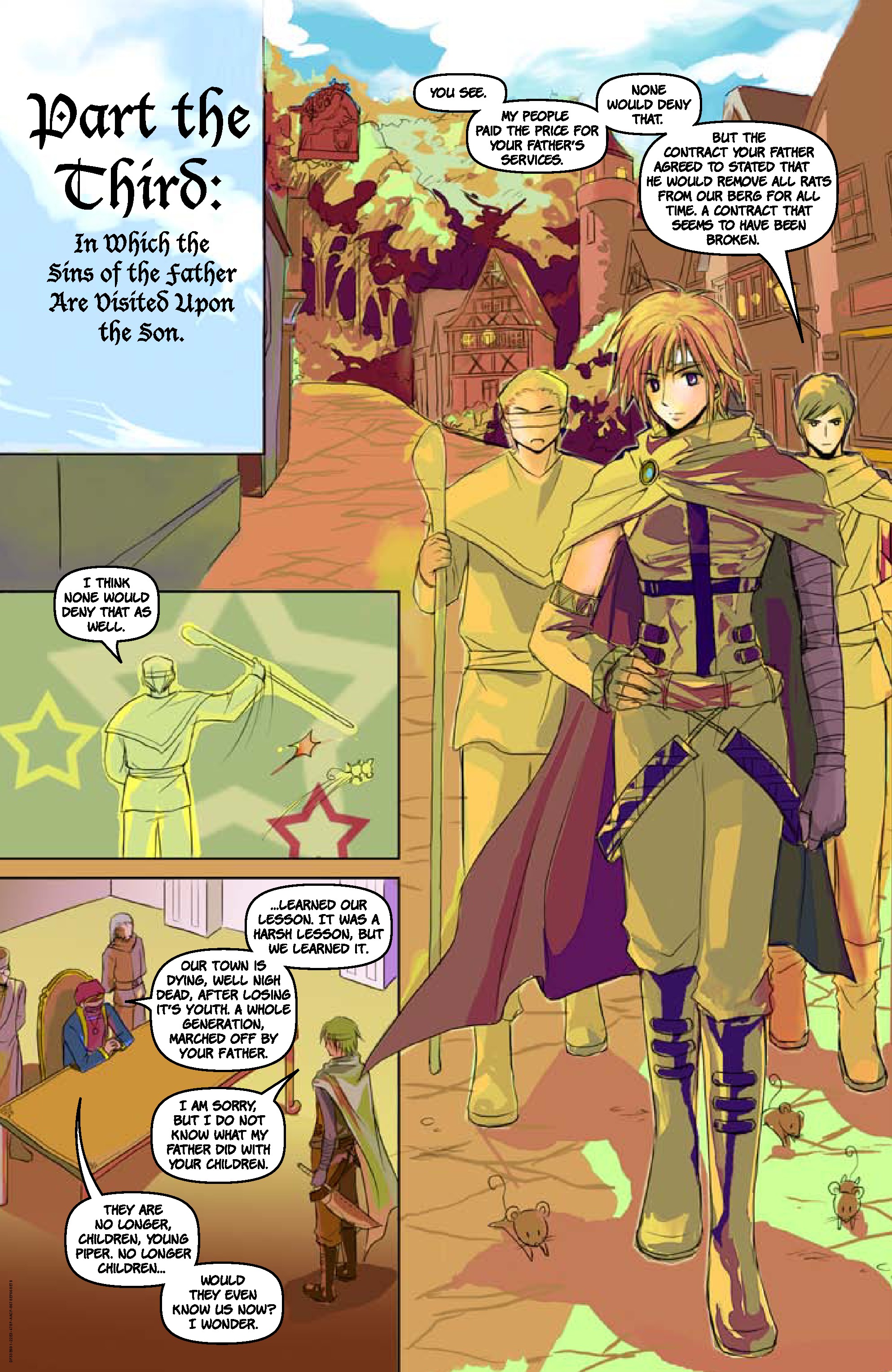Read online Lullaby: Once Upon a Time... The Pied Piper of Hamelin comic -  Issue # Full - 24