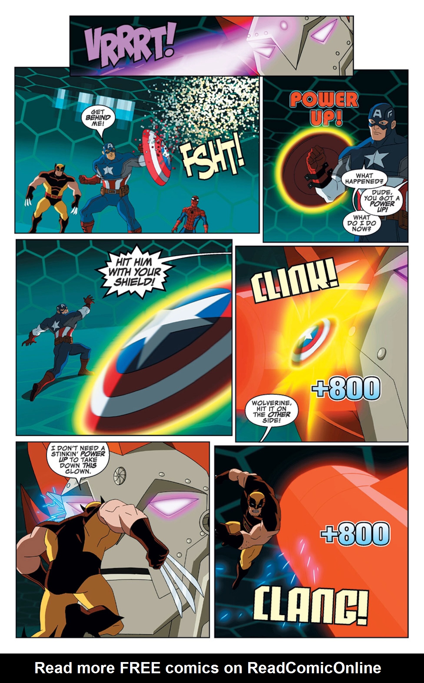 Read online Marvel Universe Ultimate Spider-Man: Web Warriors comic -  Issue #9 - 25