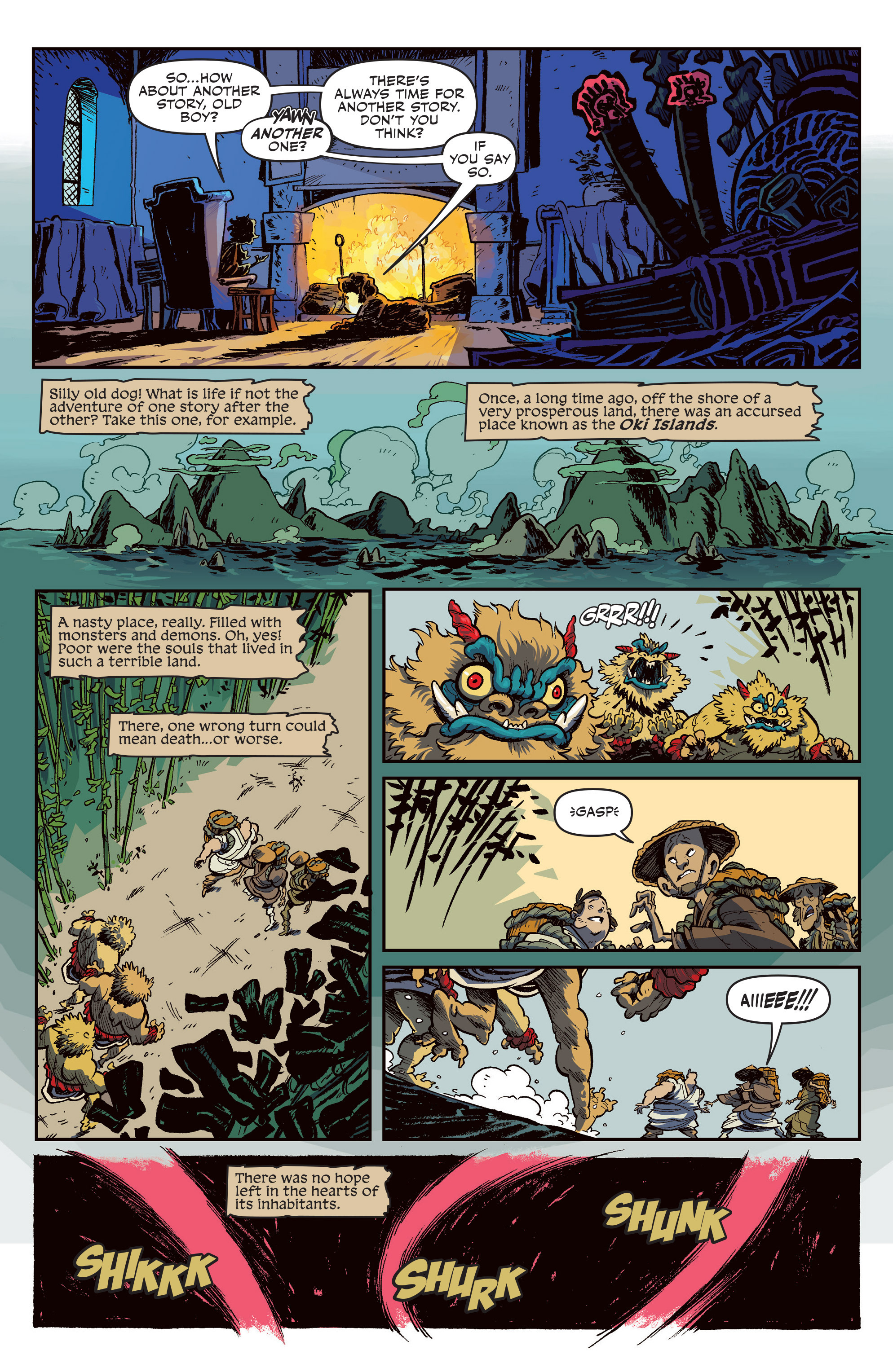Read online The Storyteller: Dragons comic -  Issue #4 - 3