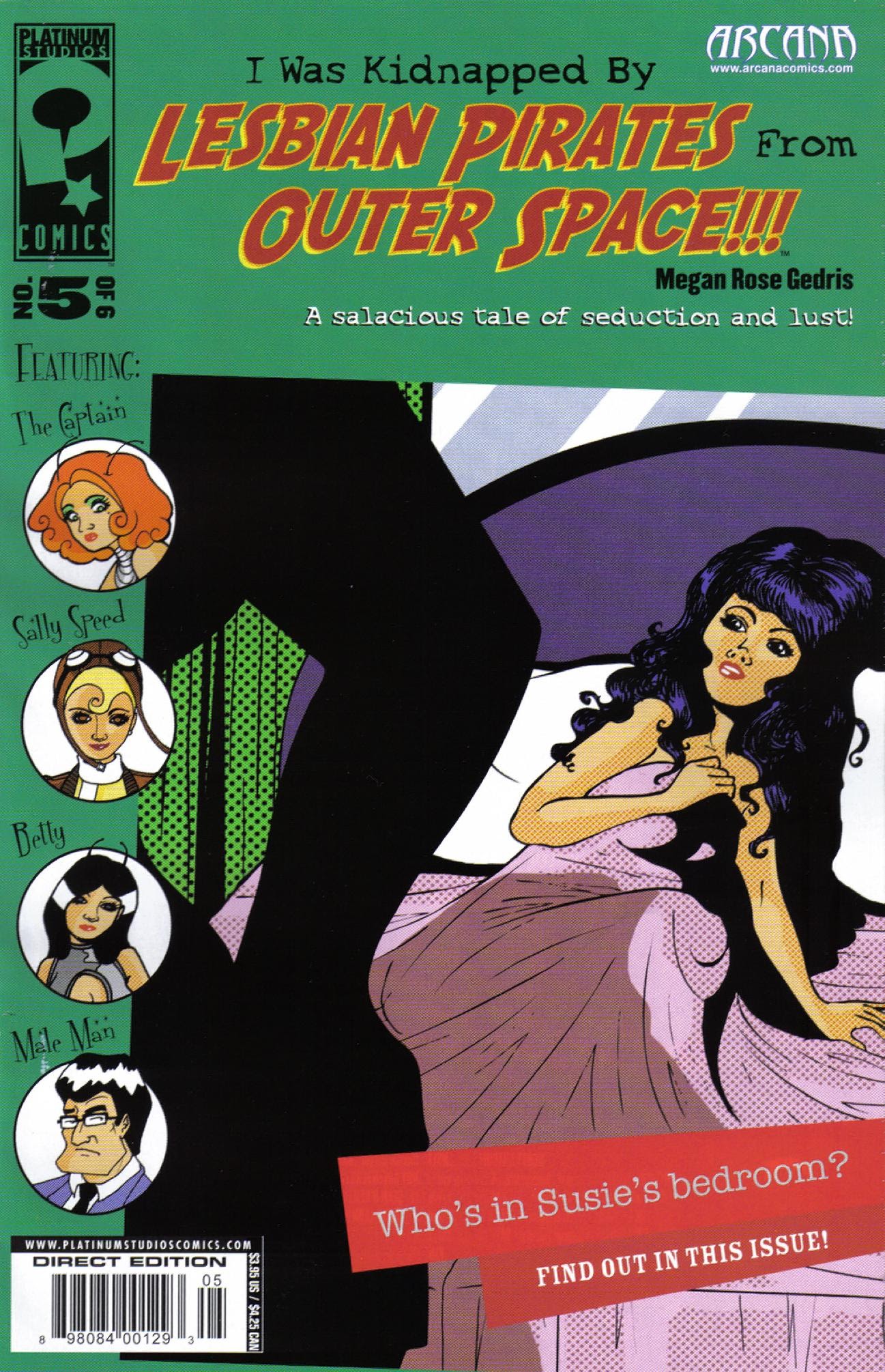 Read online I Was Kidnapped By Lesbian Pirates From Outer Space comic -  Issue #5 - 1