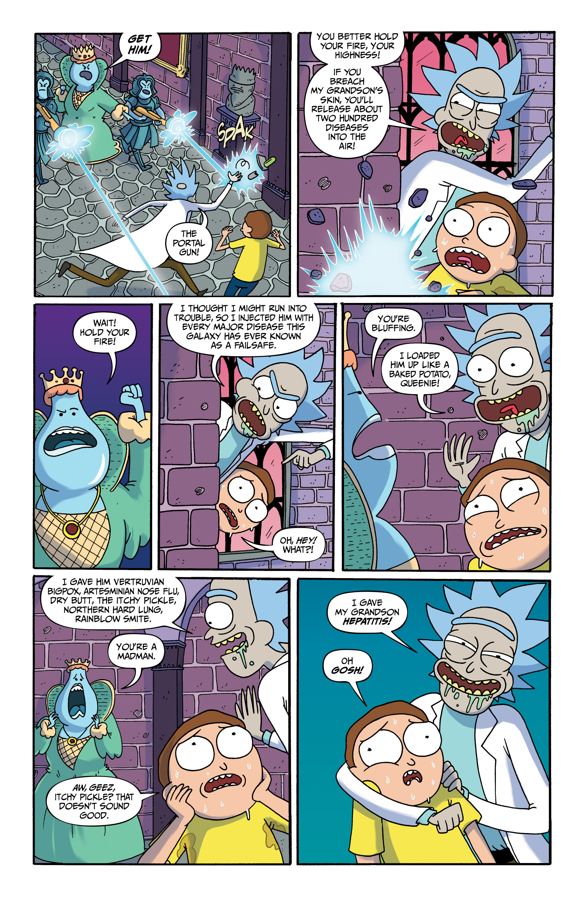 Read online Rick and Morty comic -  Issue #17 - 10