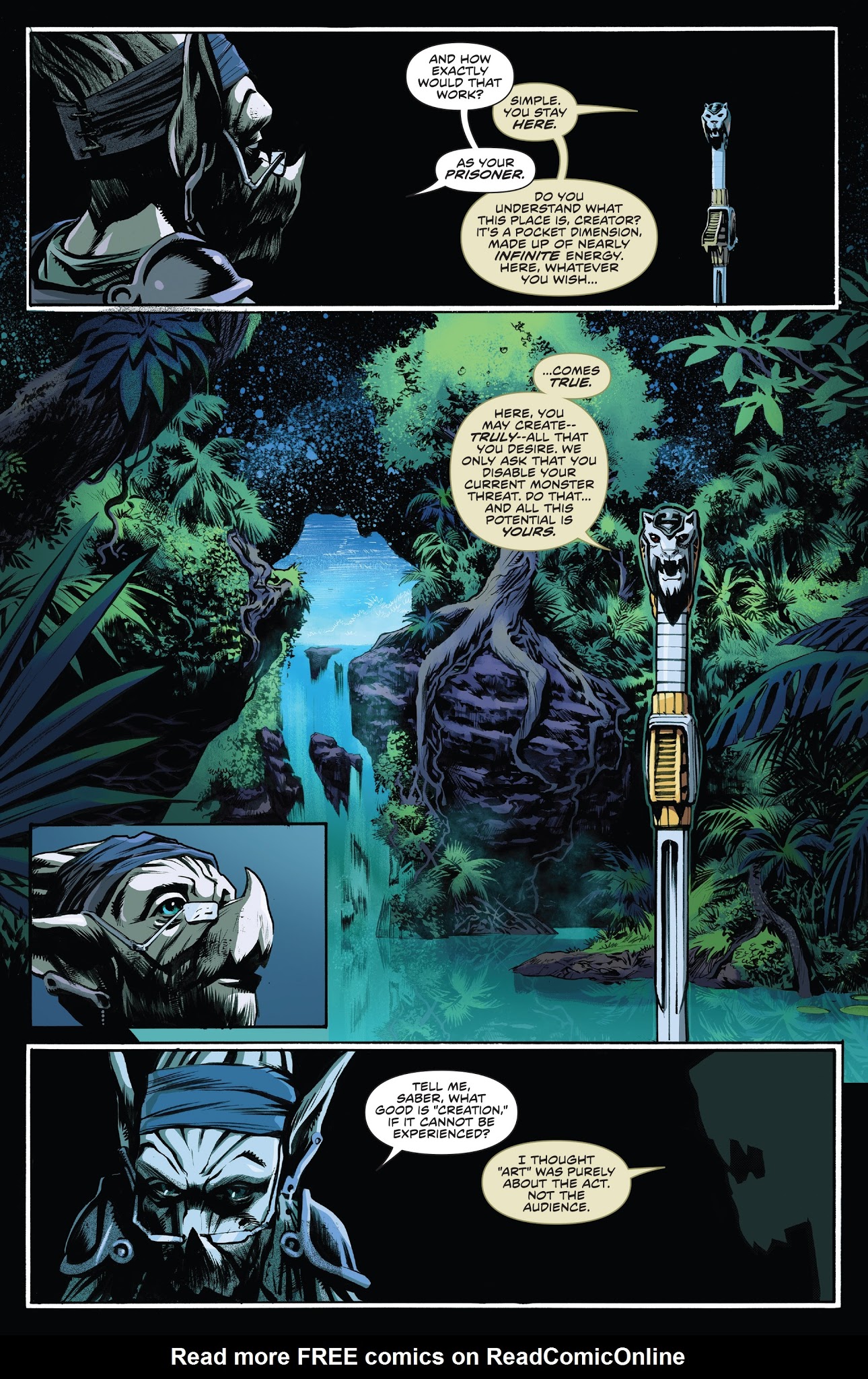 Read online Mighty Morphin Power Rangers comic -  Issue #22 - 15