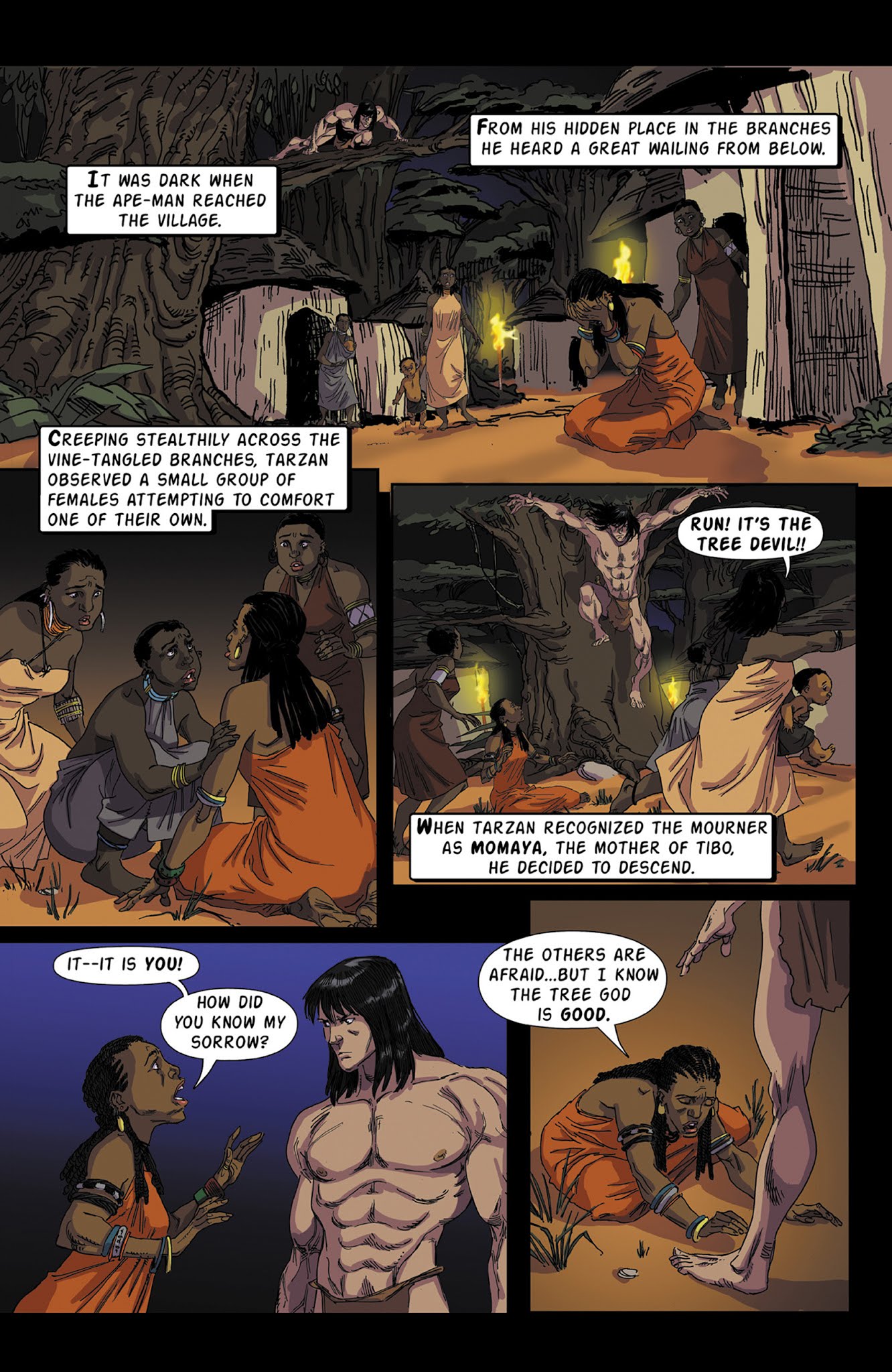 Read online Edgar Rice Burroughs' Jungle Tales of Tarzan comic -  Issue # TPB (Part 1) - 67