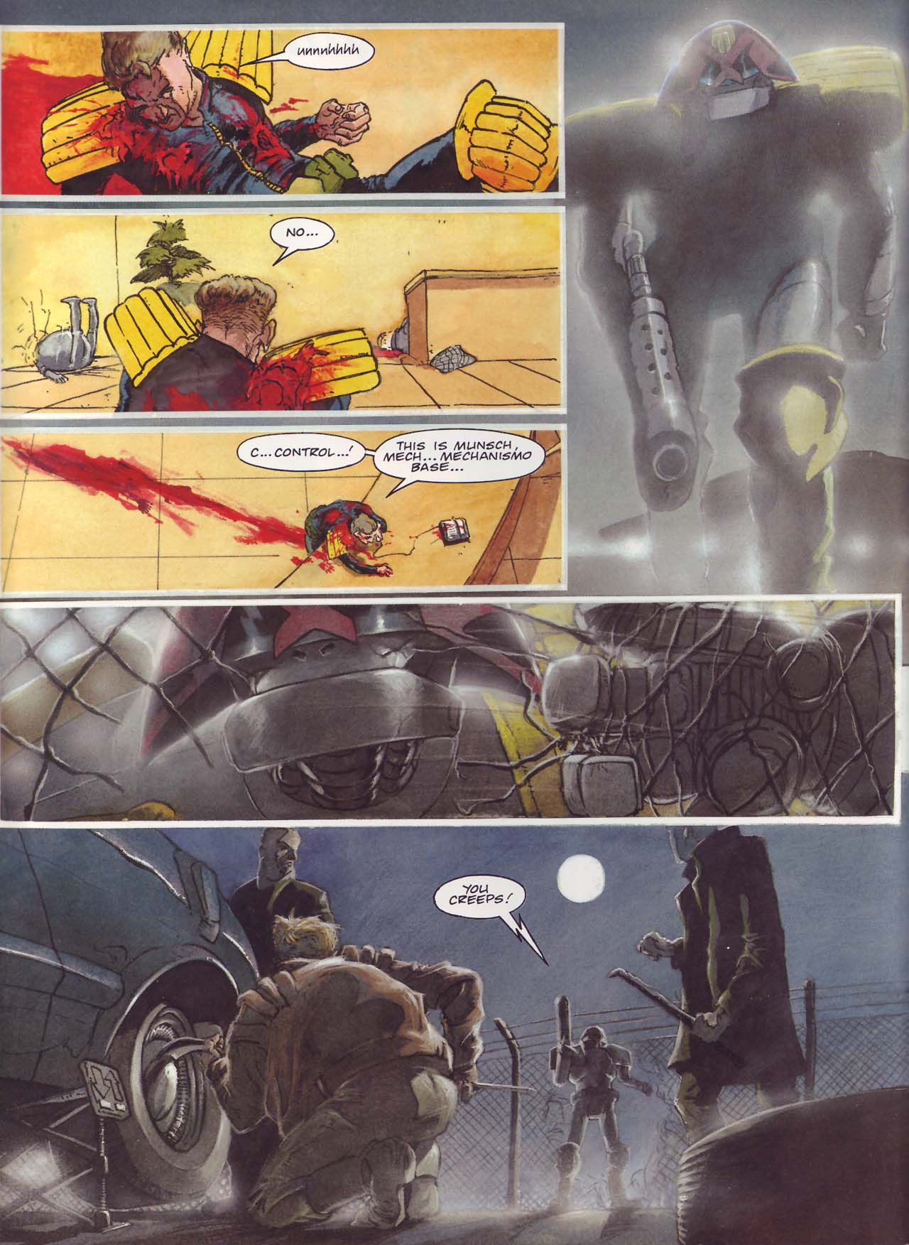 Read online Judge Dredd: Mechanismo comic -  Issue # TPB - 77