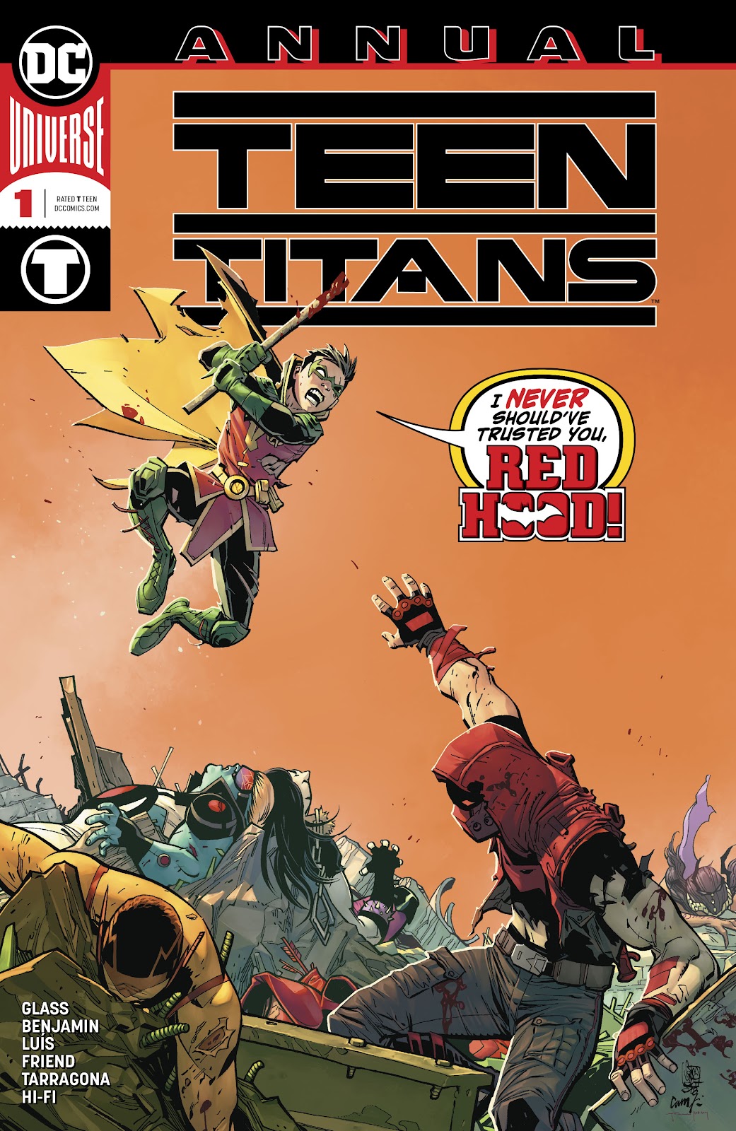 Teen Titans (2016) issue Annual 1 - Page 1