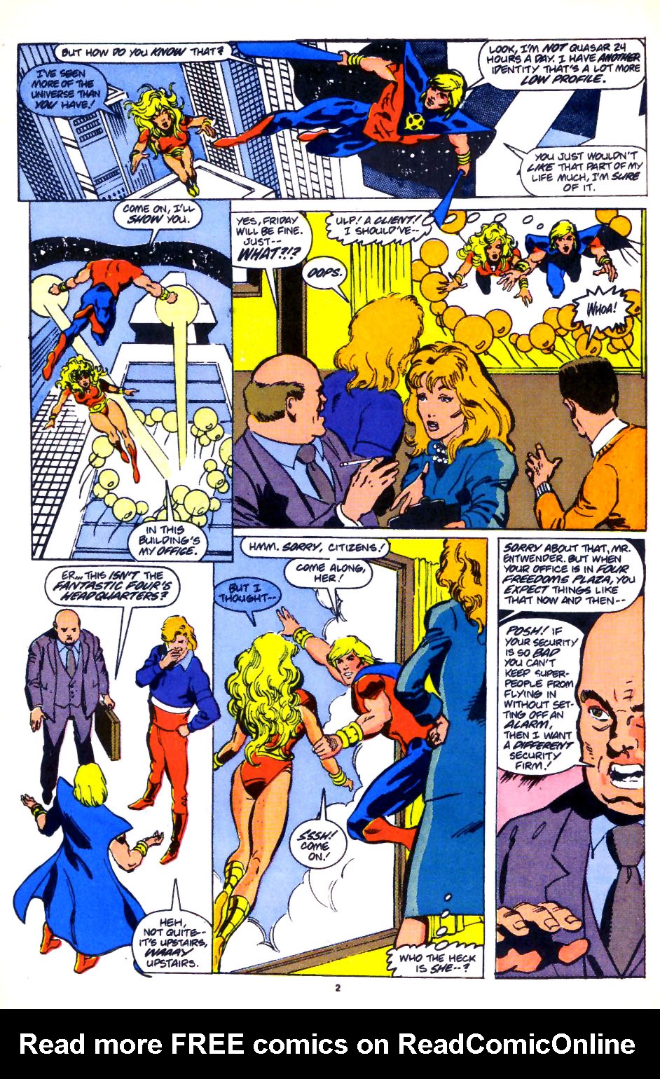 Read online Quasar comic -  Issue #30 - 3