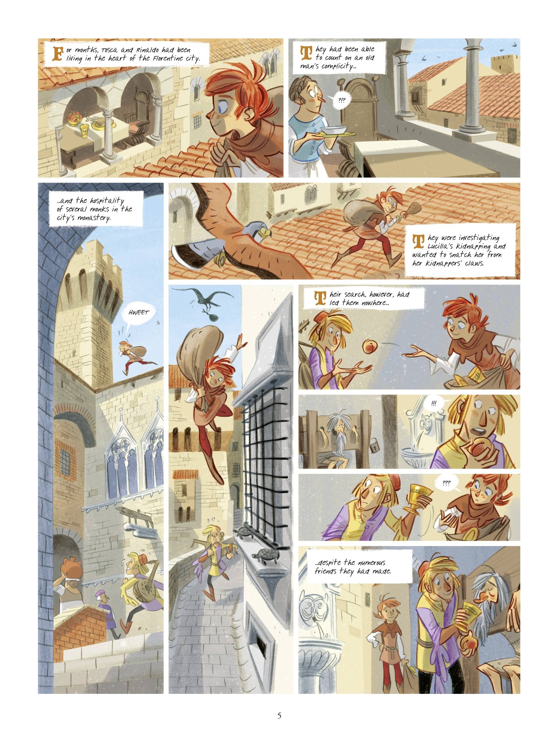 Read online Tosca comic -  Issue #3 - 5