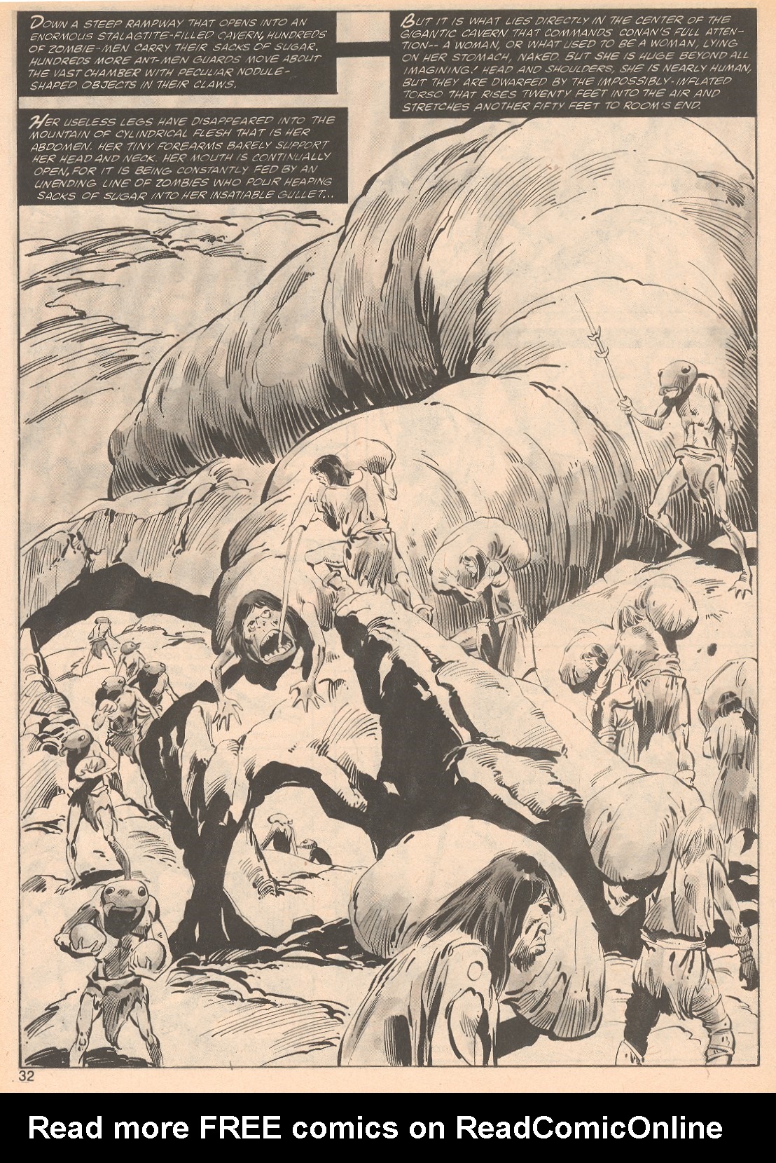 Read online The Savage Sword Of Conan comic -  Issue #70 - 32
