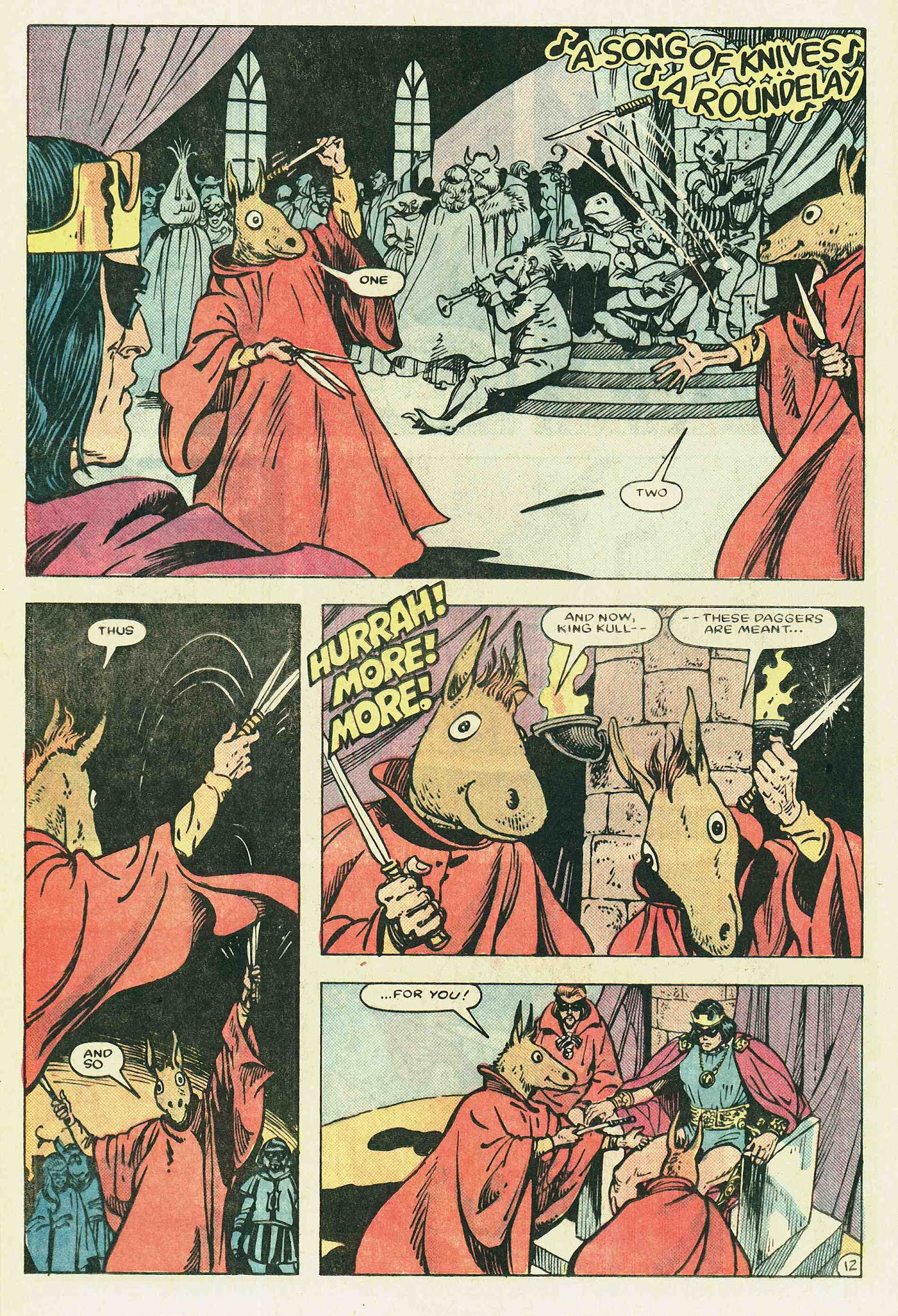 Read online Kull The Conqueror (1983) comic -  Issue #7 - 13