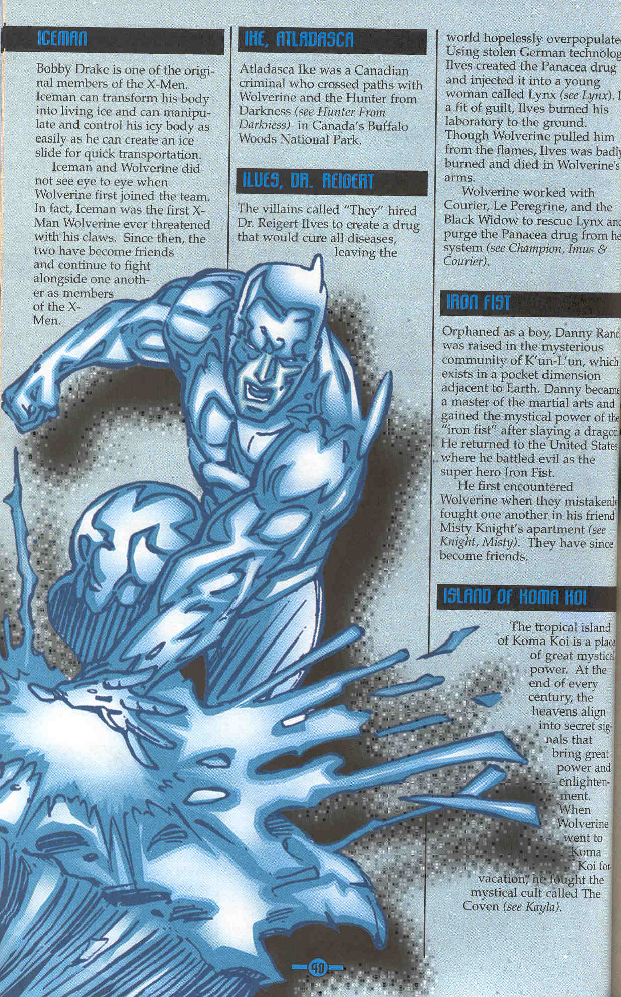 Read online Wolverine Encyclopedia comic -  Issue #1 - 44