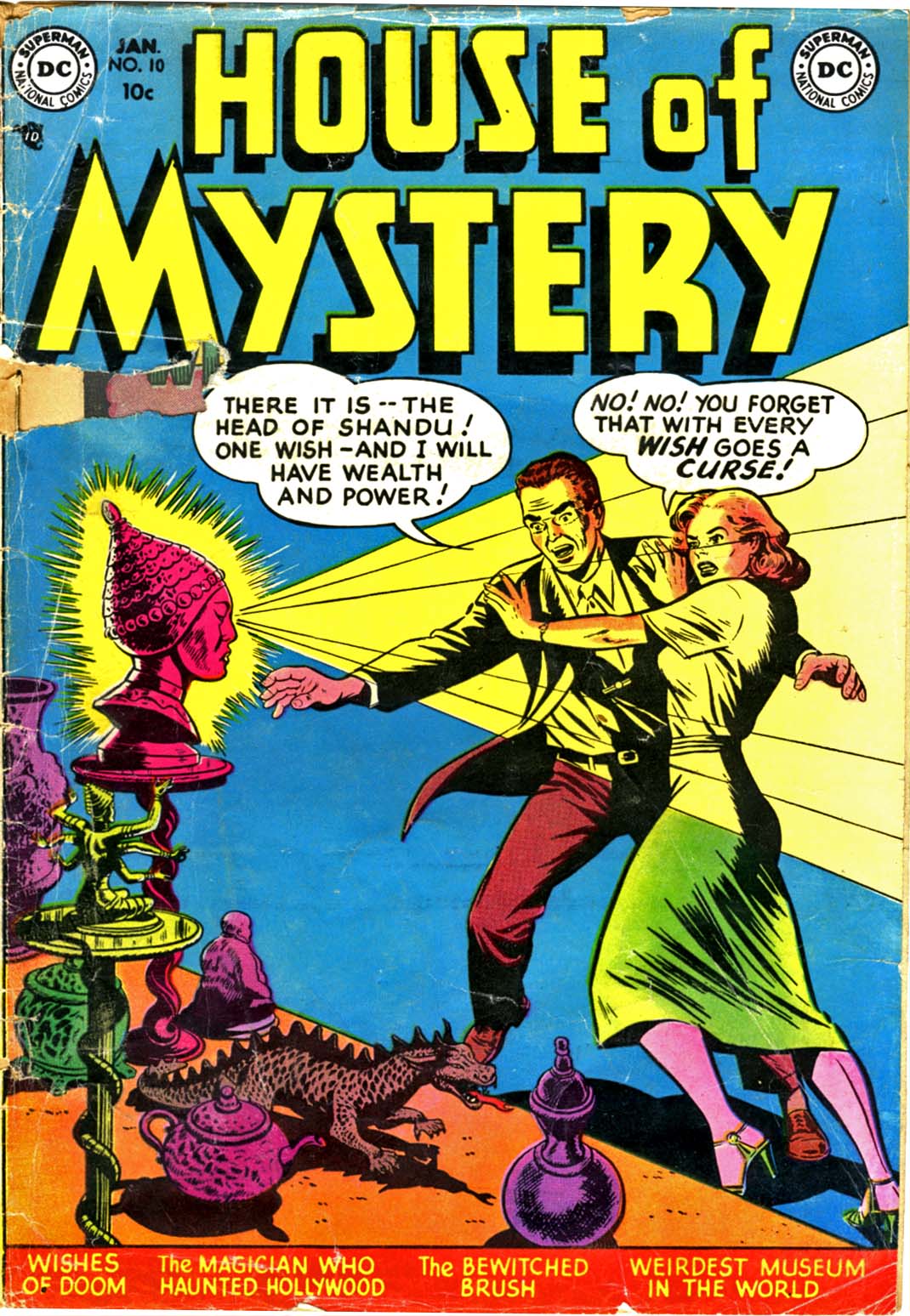 Read online House of Mystery (1951) comic -  Issue #10 - 1