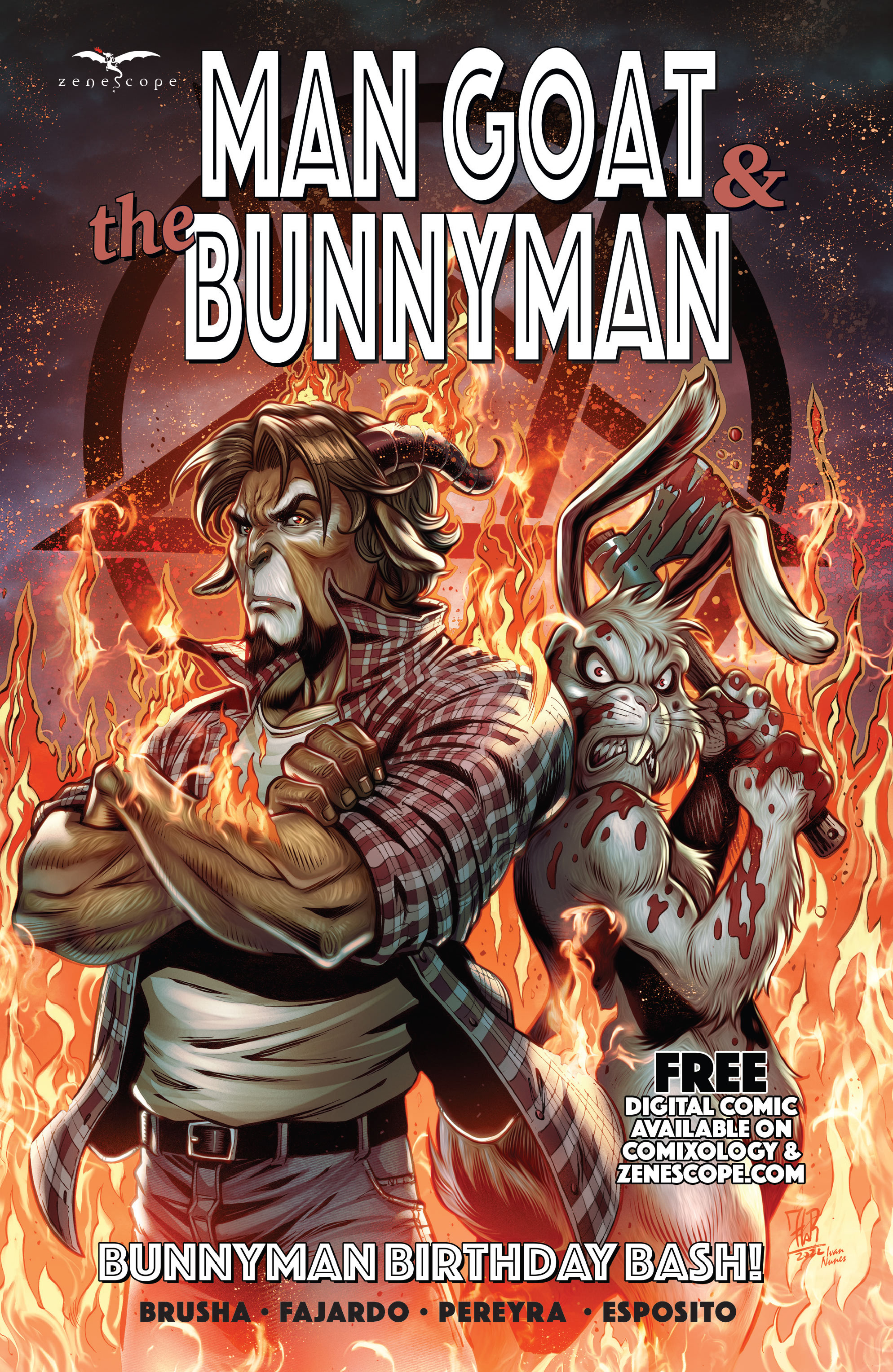 Read online Man Goat & the Bunnyman: Green Eggs & Blam comic -  Issue #3 - 34
