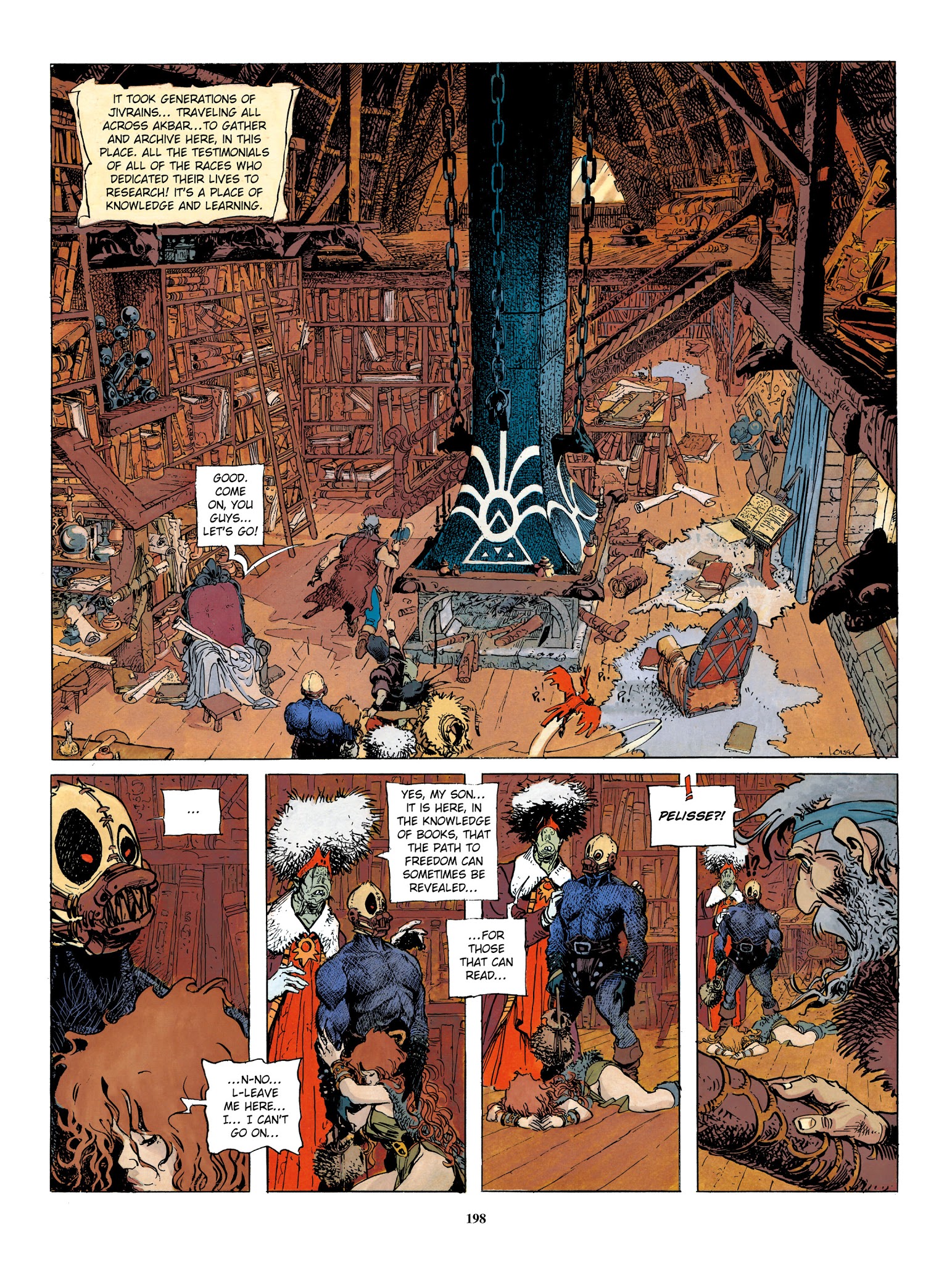 Read online The Quest for the Time Bird comic -  Issue # TPB - 199