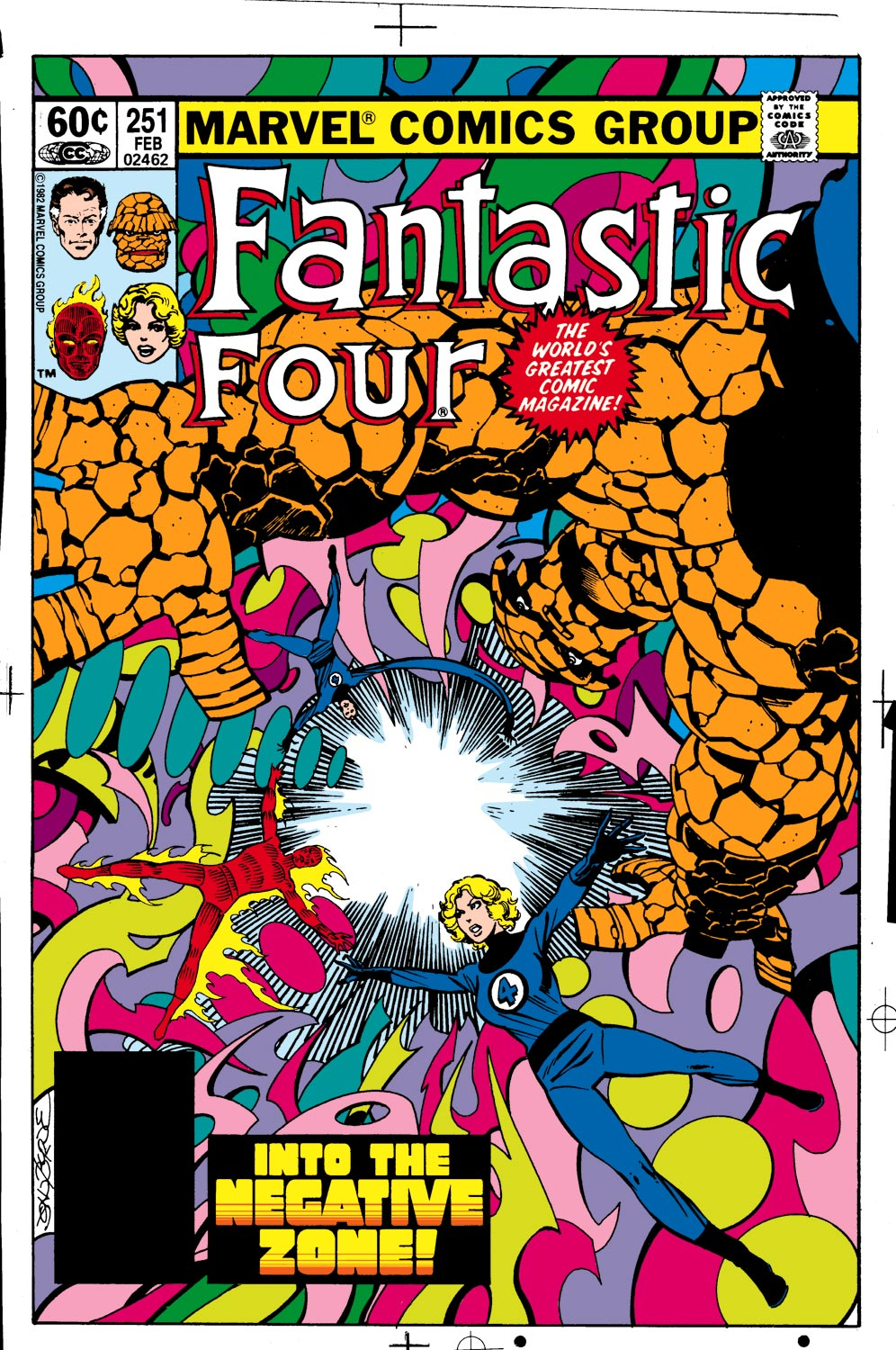 Read online Fantastic Four (1961) comic -  Issue #251 - 1
