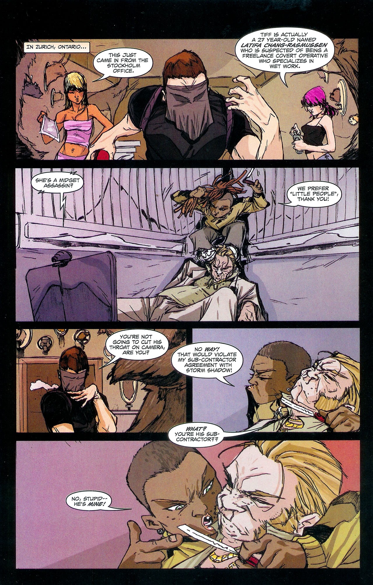 Read online G.I. Joe: Storm Shadow comic -  Issue #4 - 17