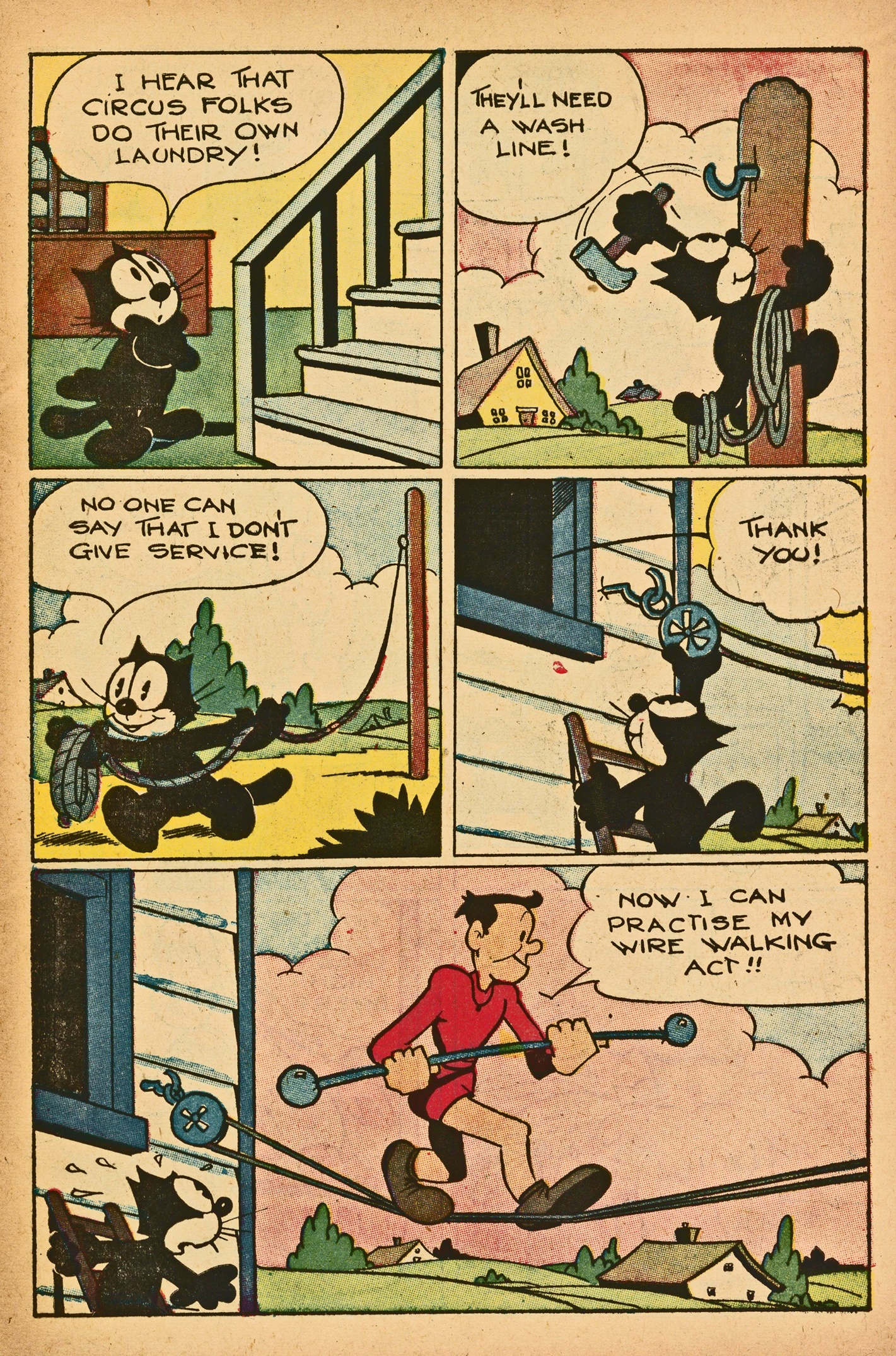 Read online Felix the Cat (1951) comic -  Issue #55 - 9