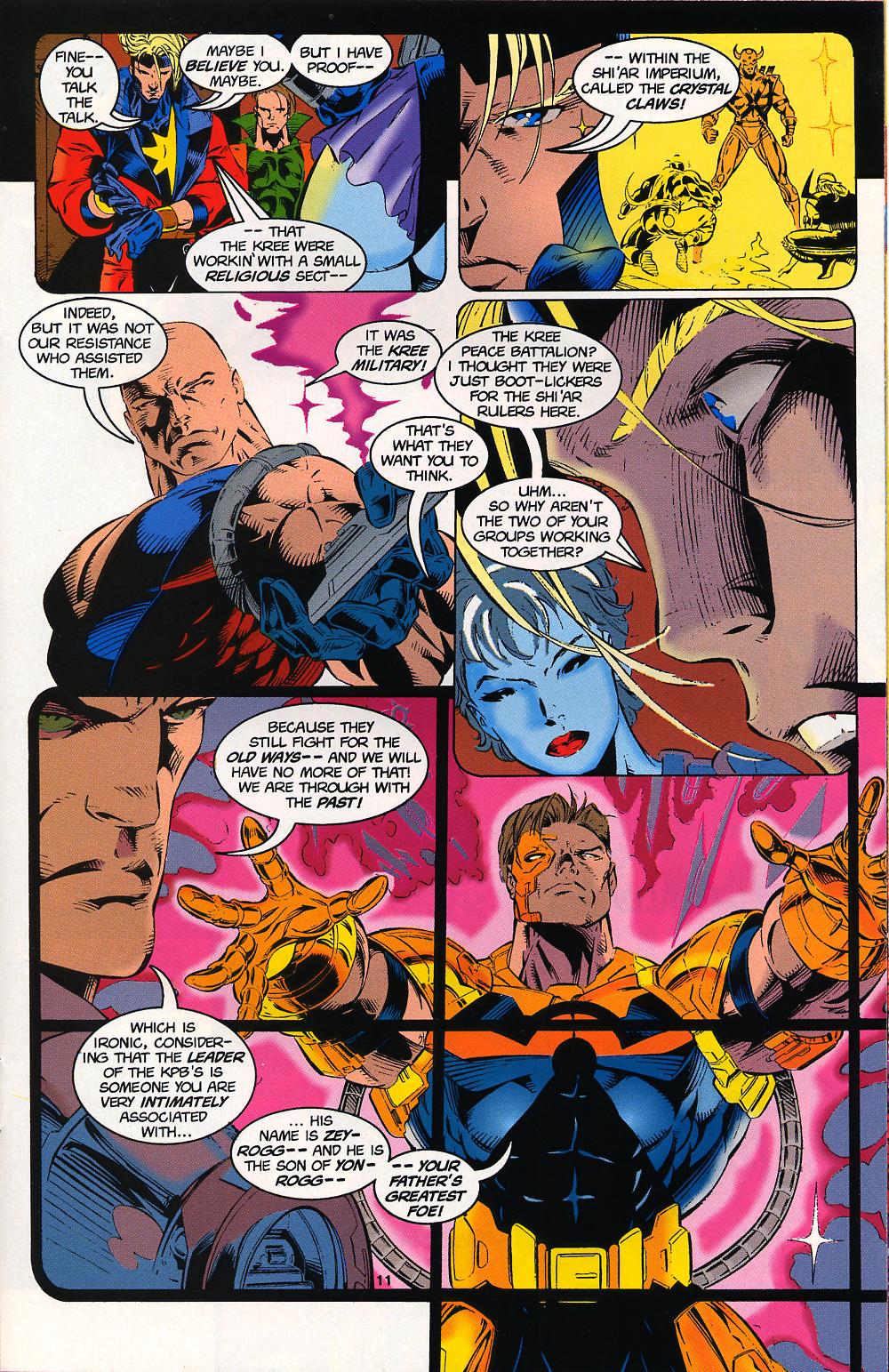 Read online Captain Marvel (1995) comic -  Issue #4 - 10