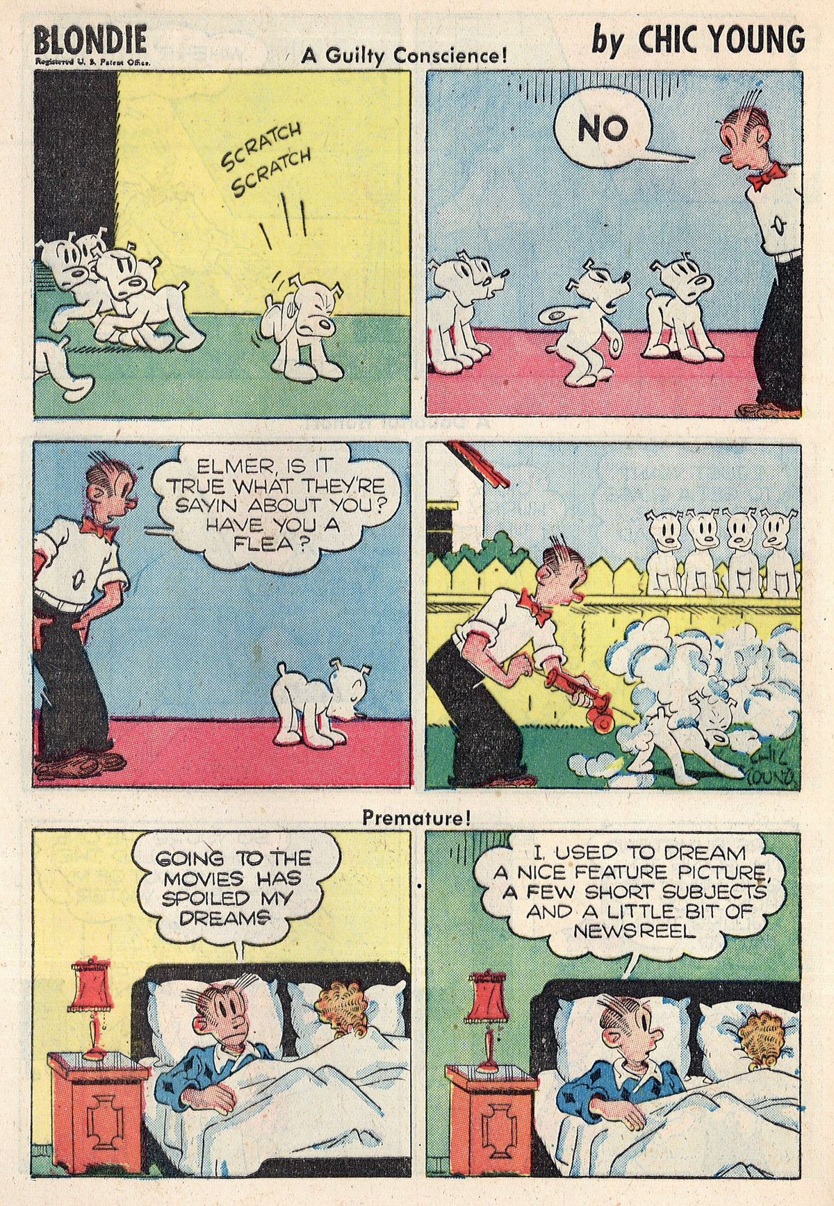Read online Blondie Comics (1947) comic -  Issue #9 - 30