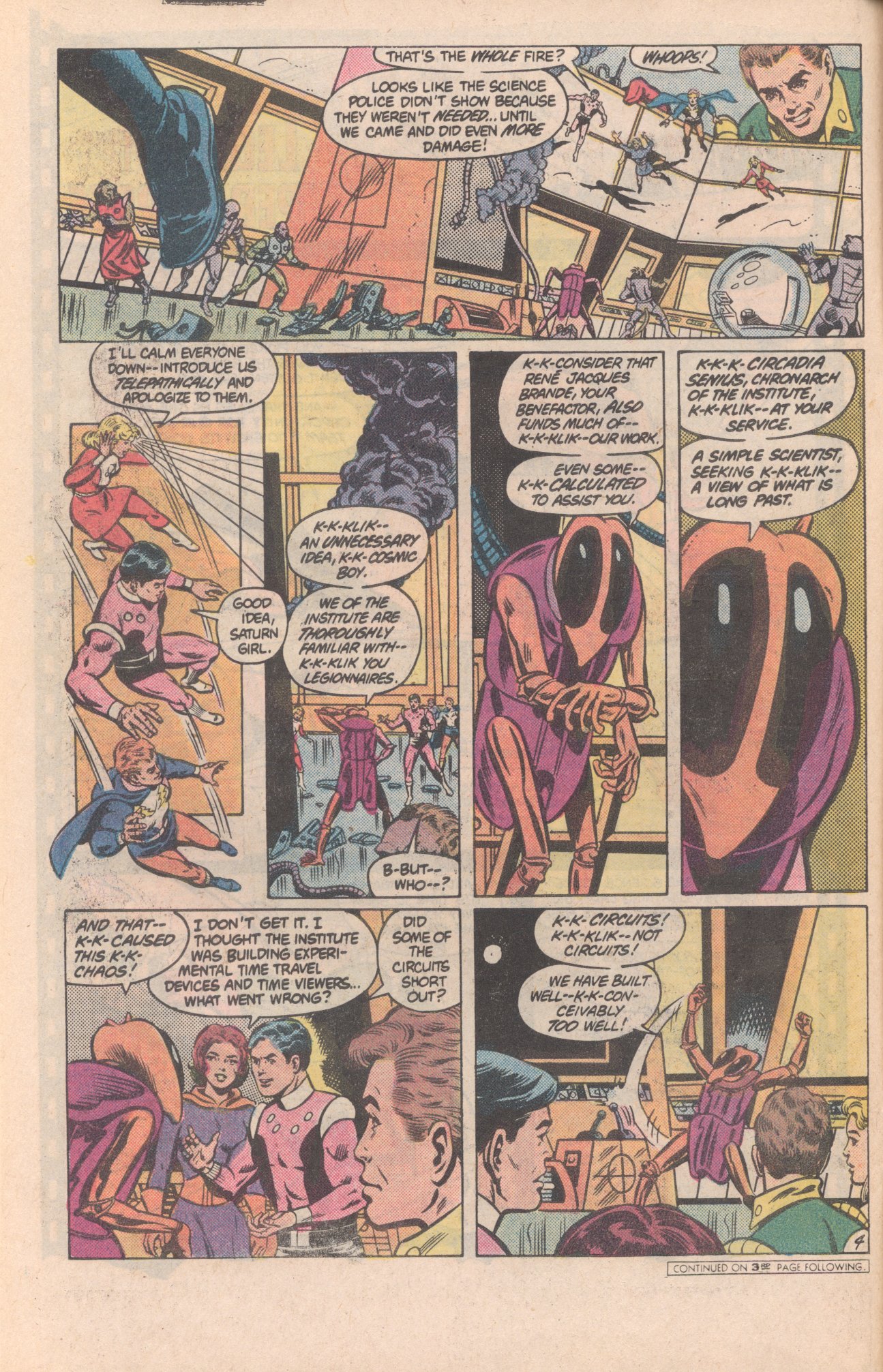Read online Legion of Super-Heroes (1980) comic -  Issue #295 - 5