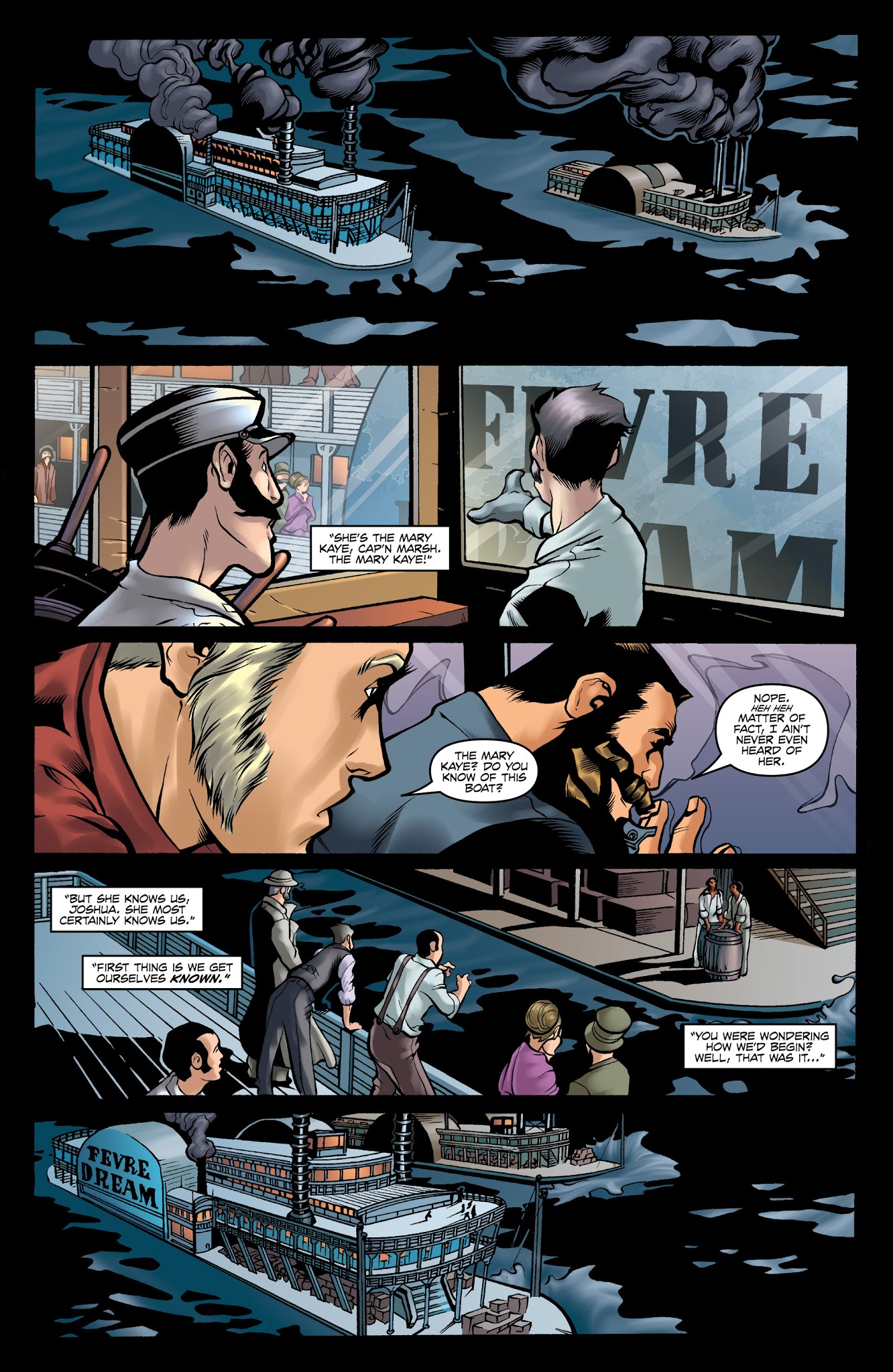 Read online George R.R. Martin's Fevre Dream comic -  Issue #1 - 29