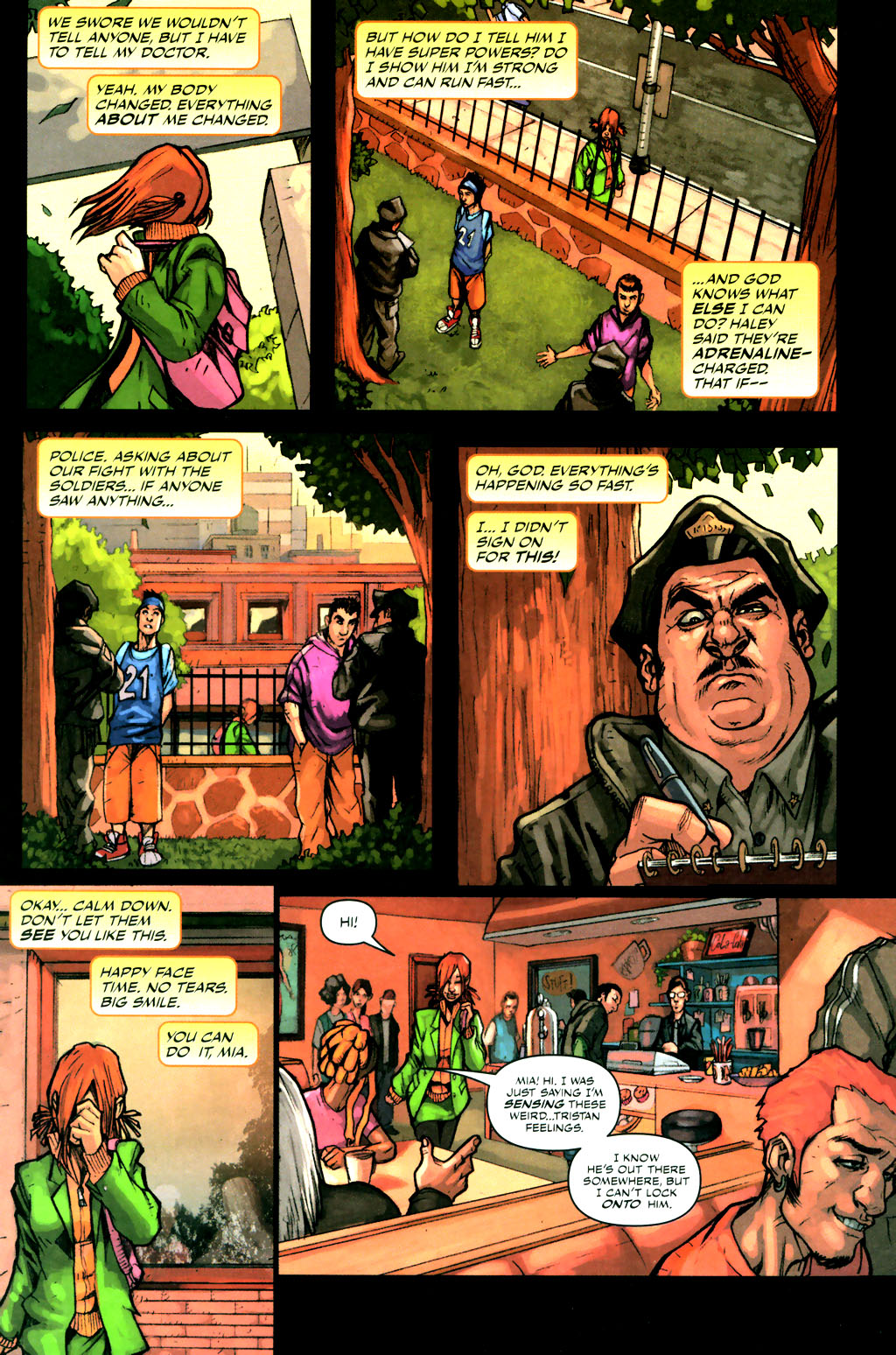 Read online Defex comic -  Issue #3 - 6
