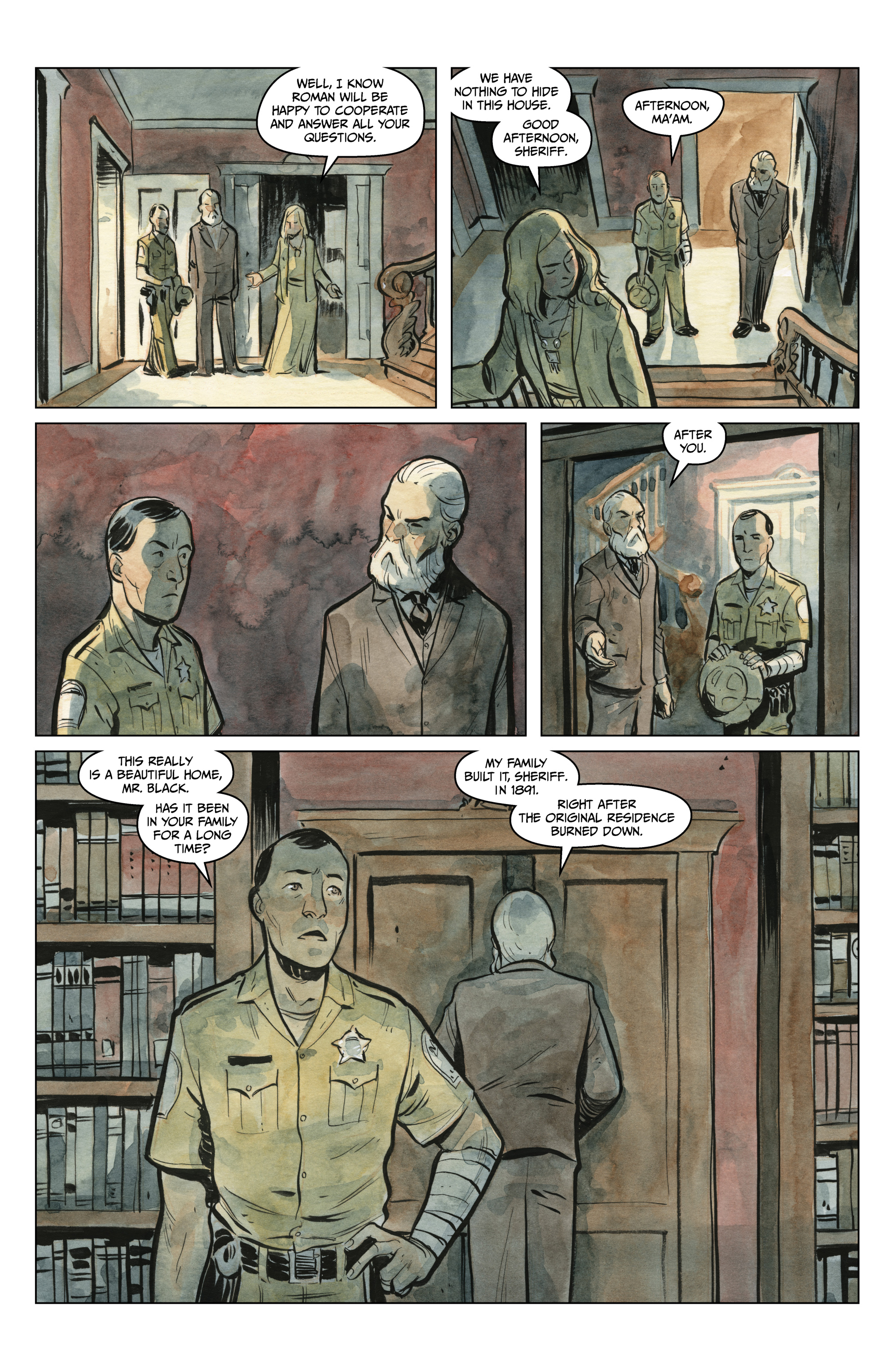 Read online Manor Black comic -  Issue # _TPB - 68